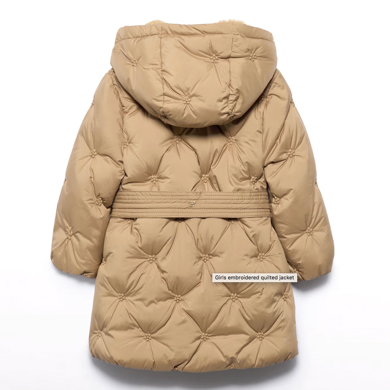 Camel Padded Coat