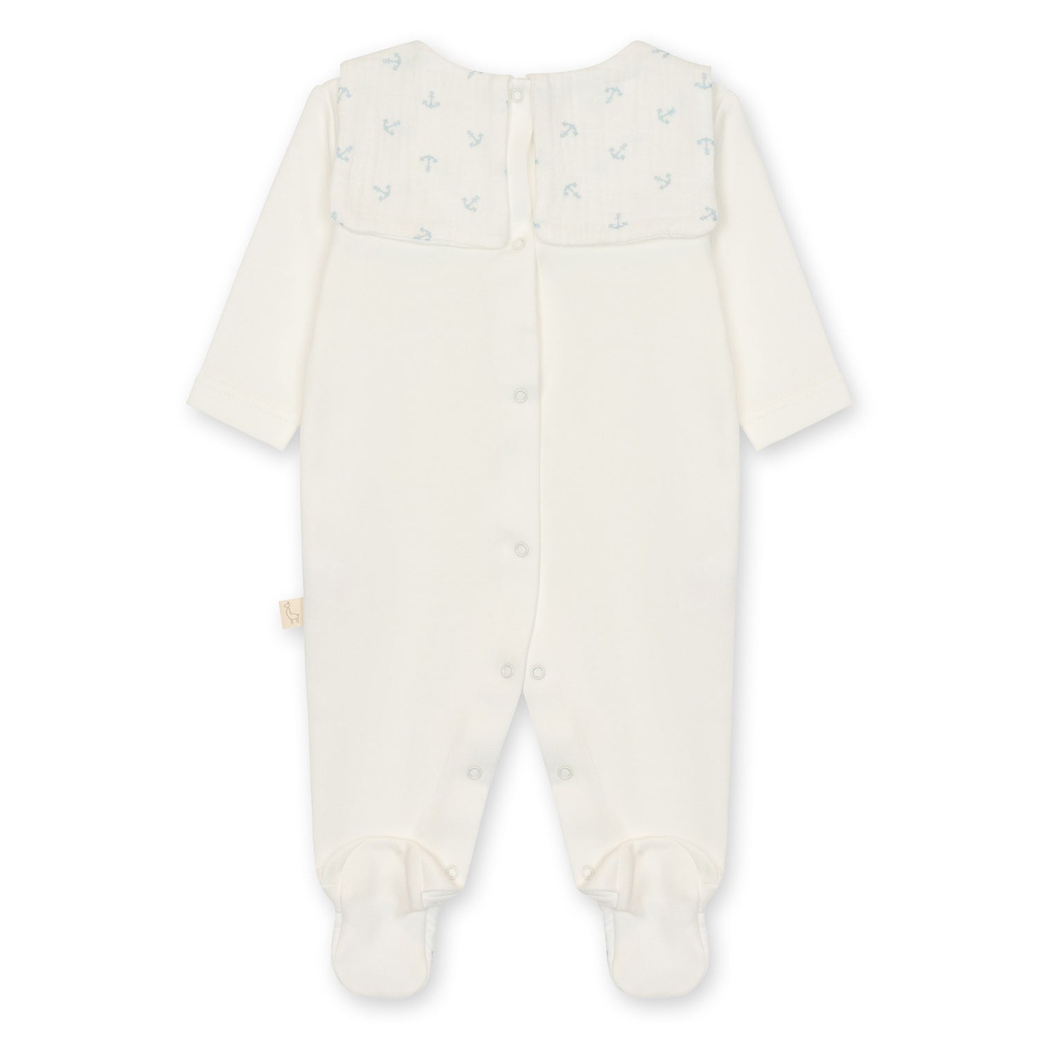 Ivory Anchor Babygrow