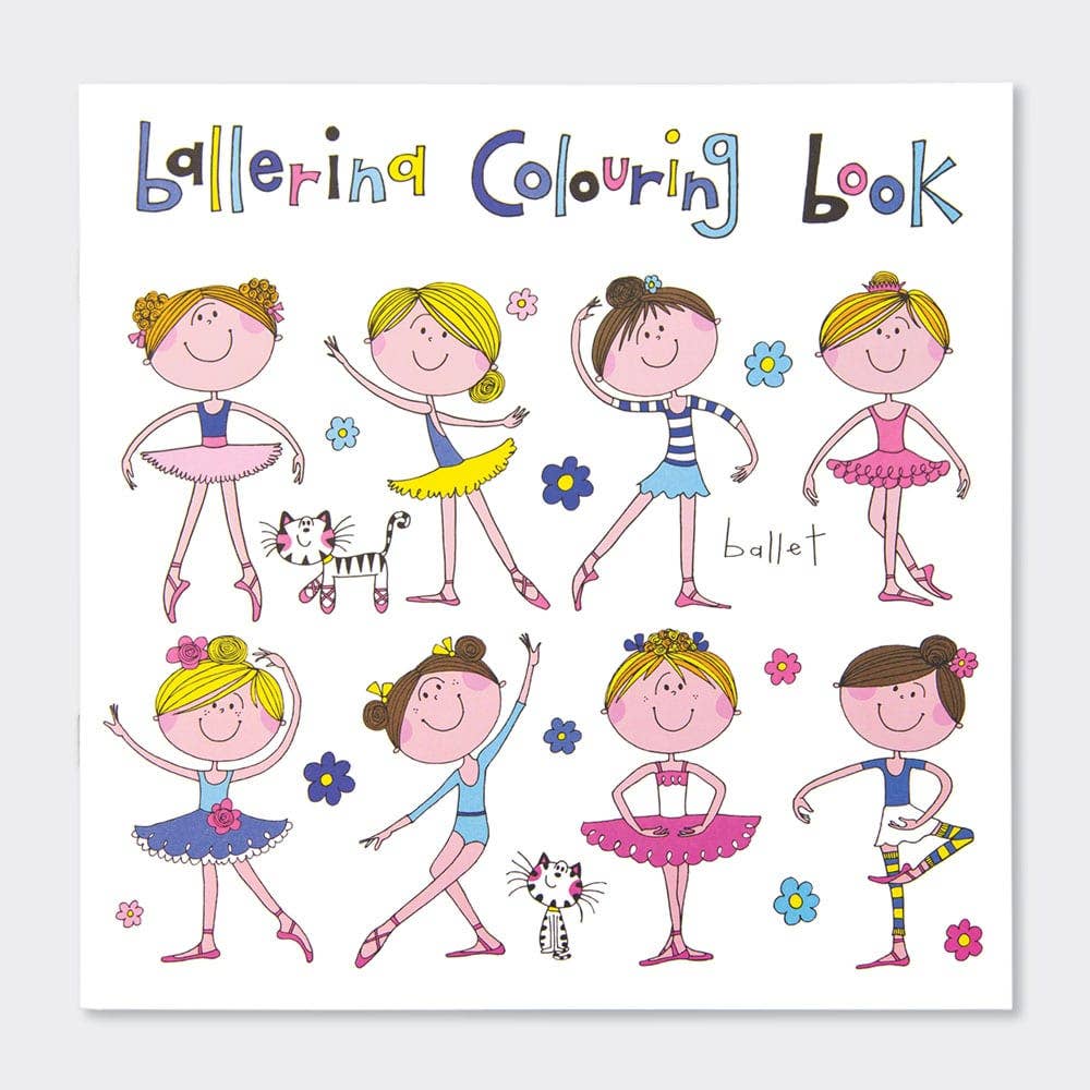 Children's Ballerina Colouring Book