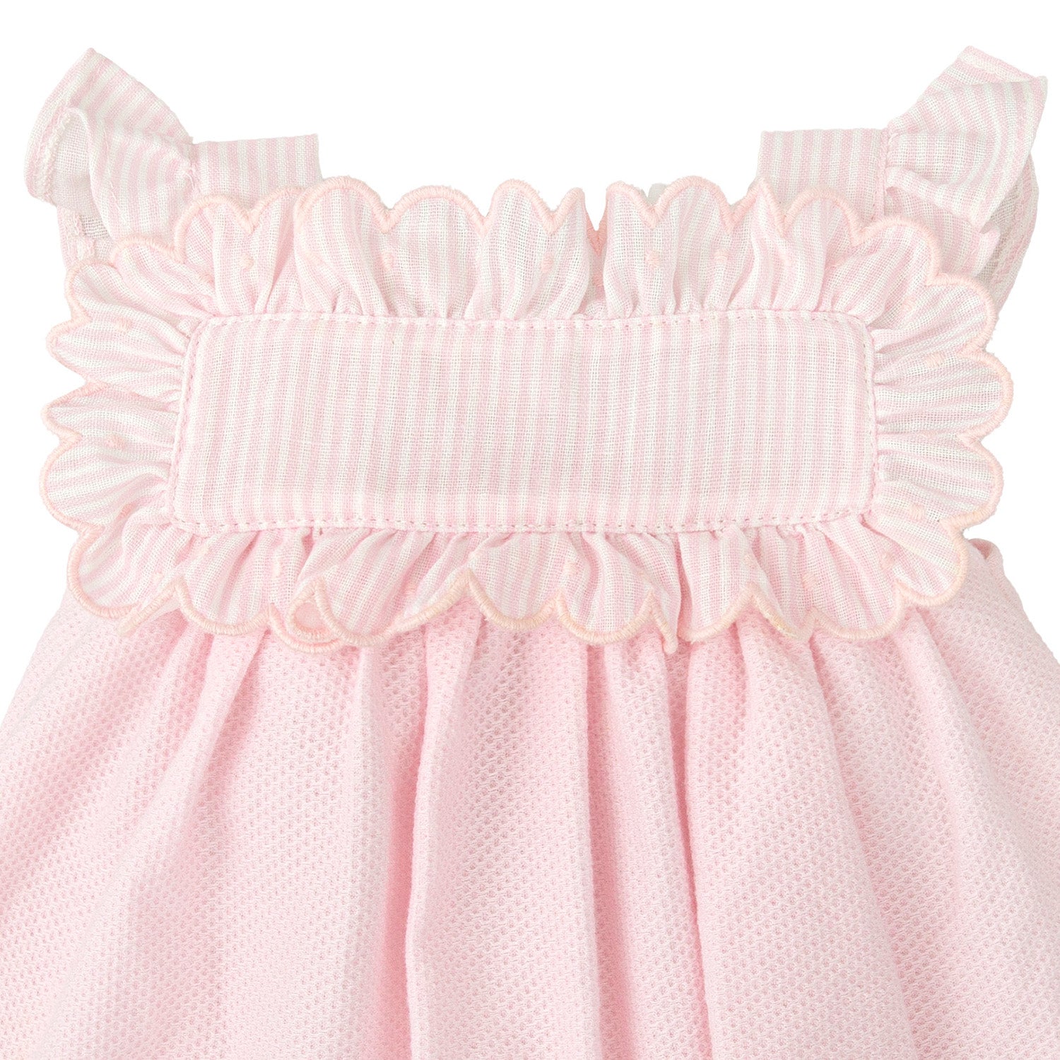 Pink Frill Dress & Bloomers