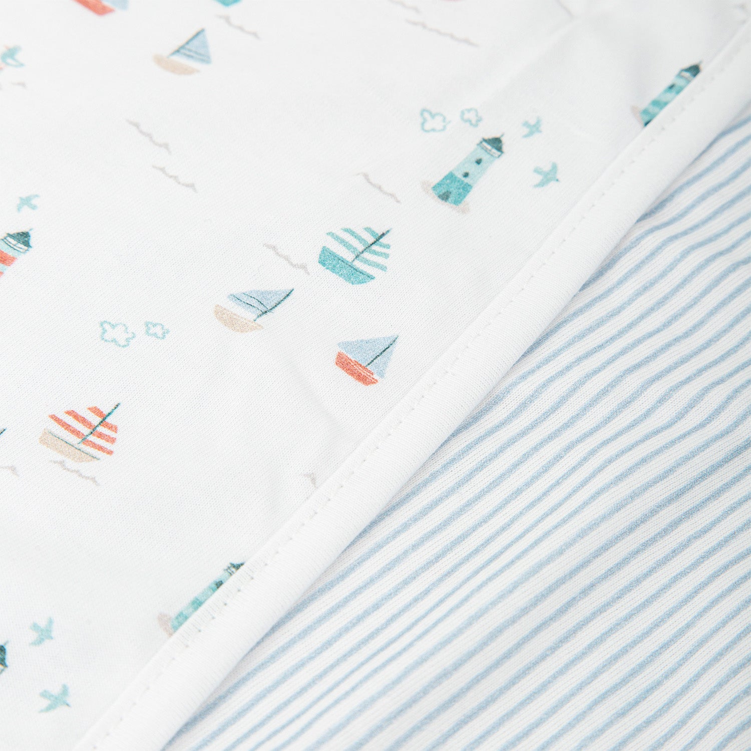 Nautical Print Blanket