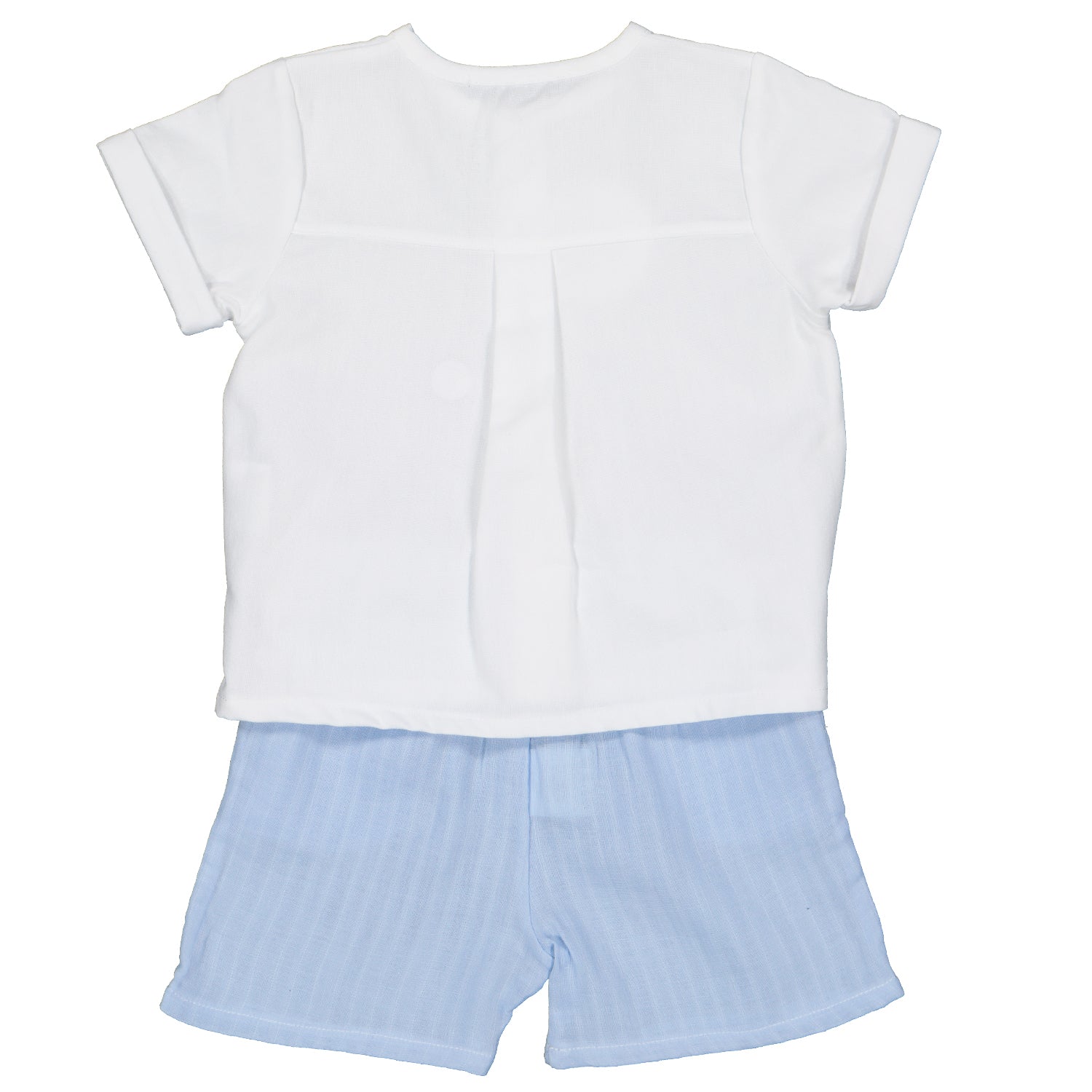 Pale Blue Short Set