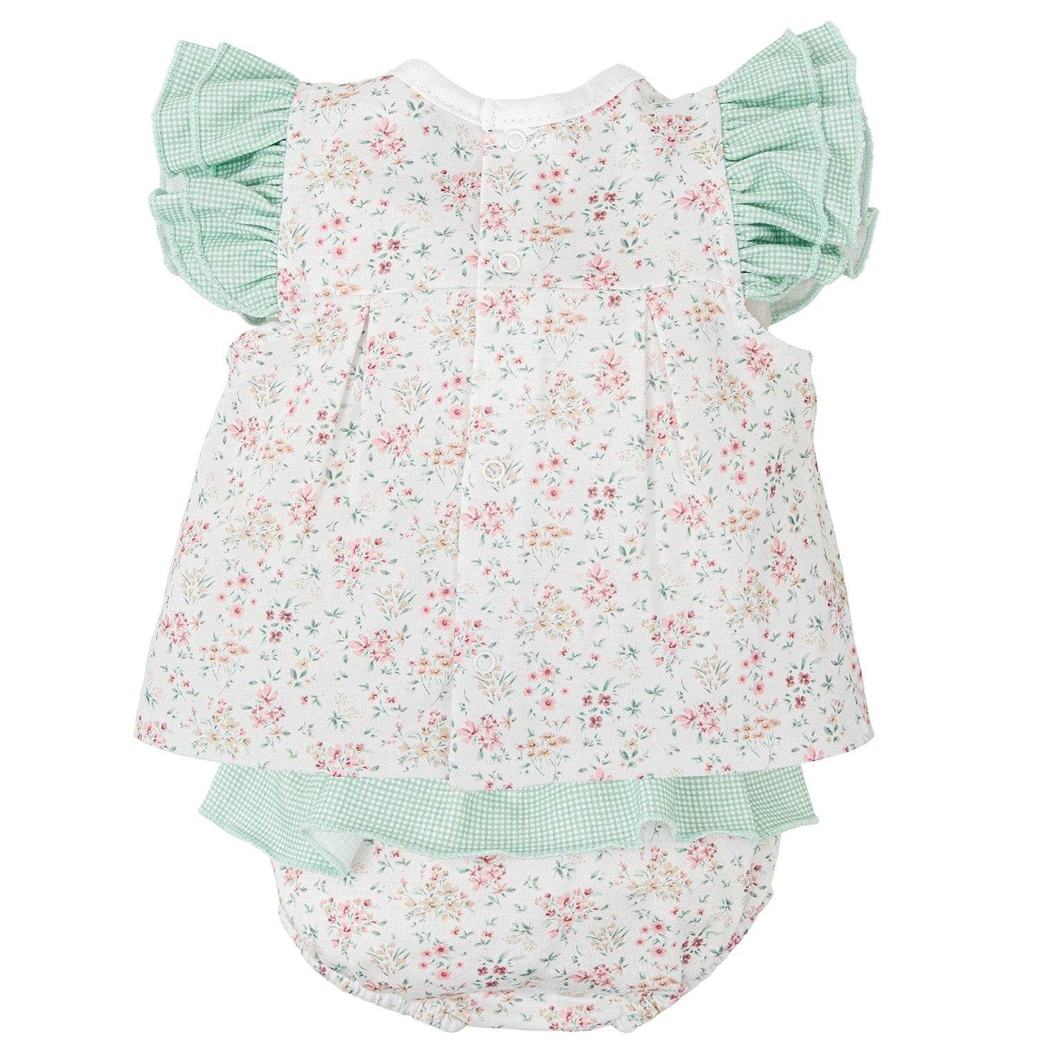 Pink Floral Dress & Knickers