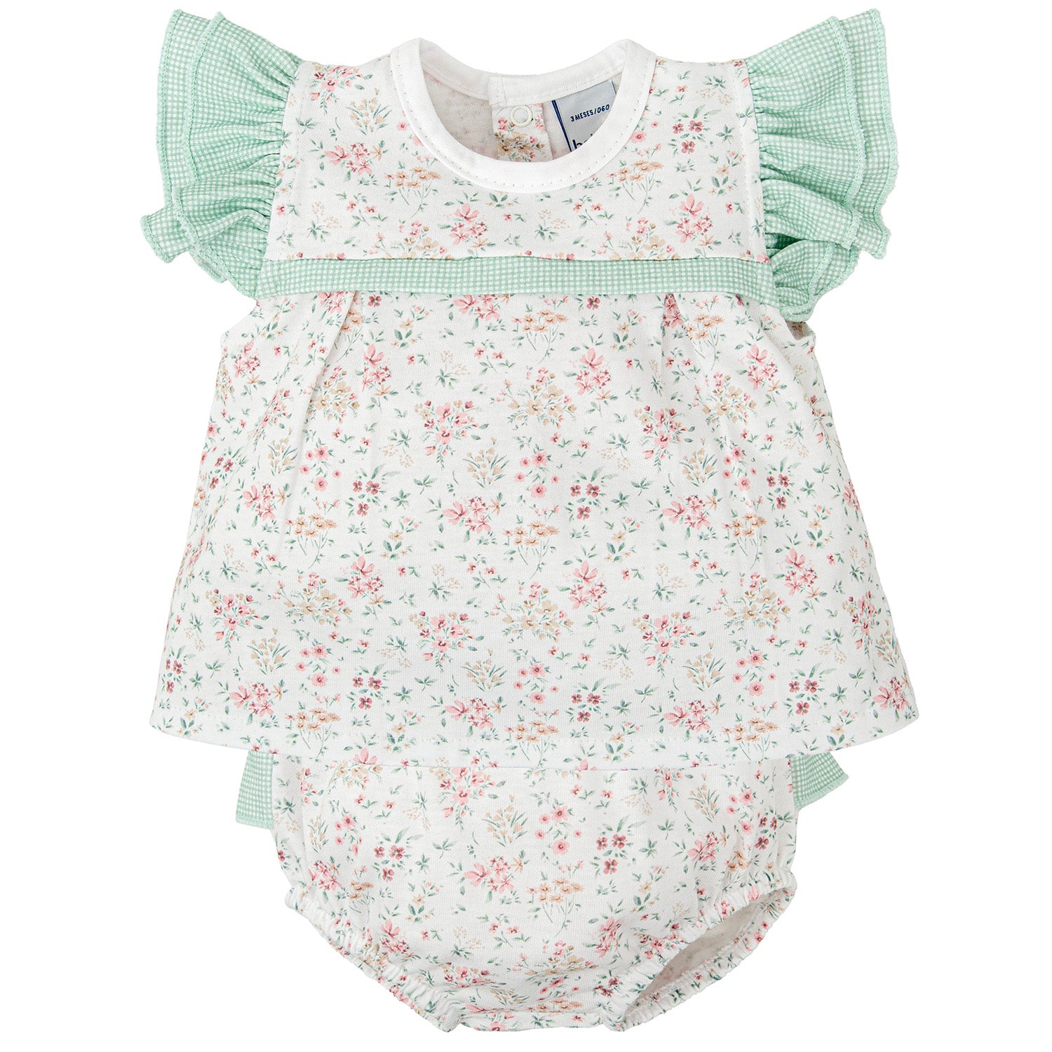 Pink Floral Dress & Knickers