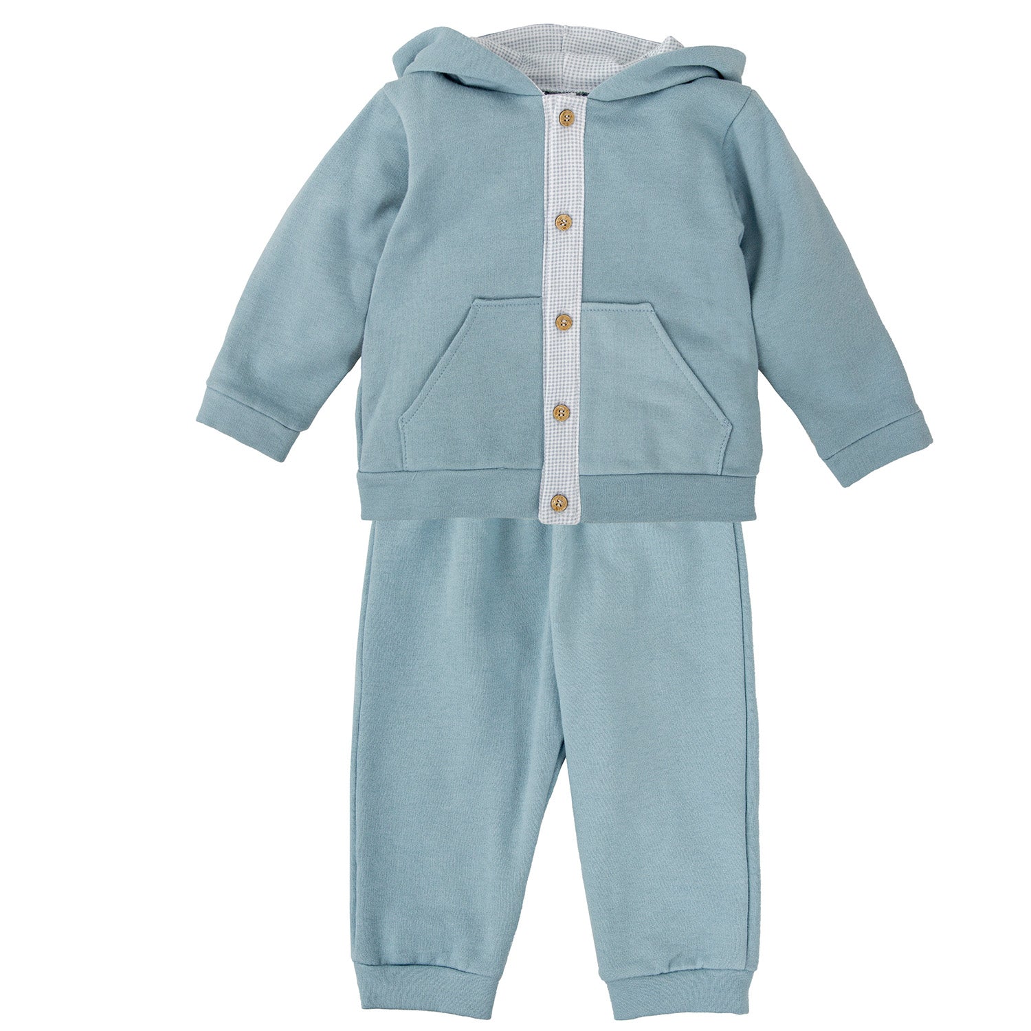 Boys Sage Green Tracksuit