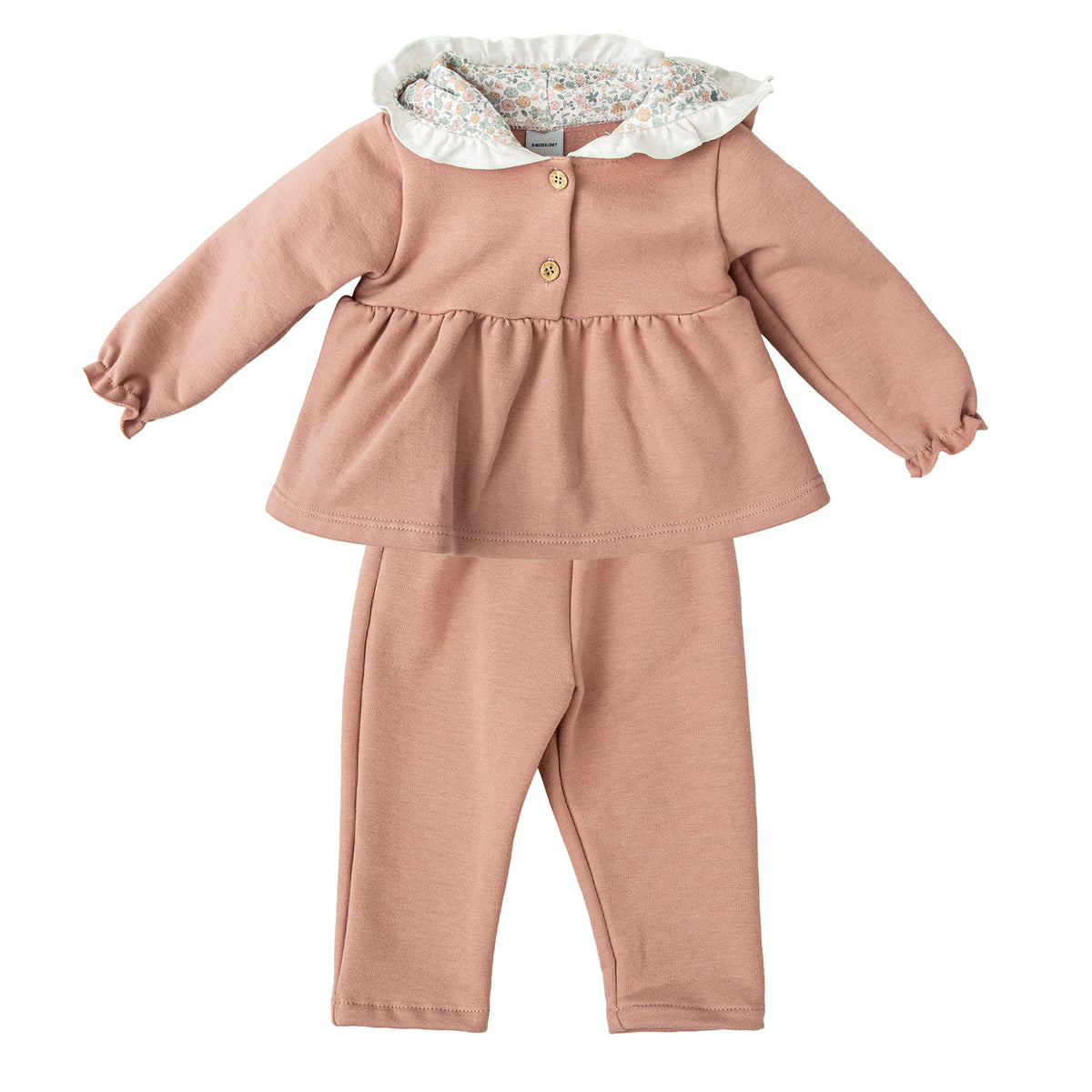 Girls Dusty Pink Outfit