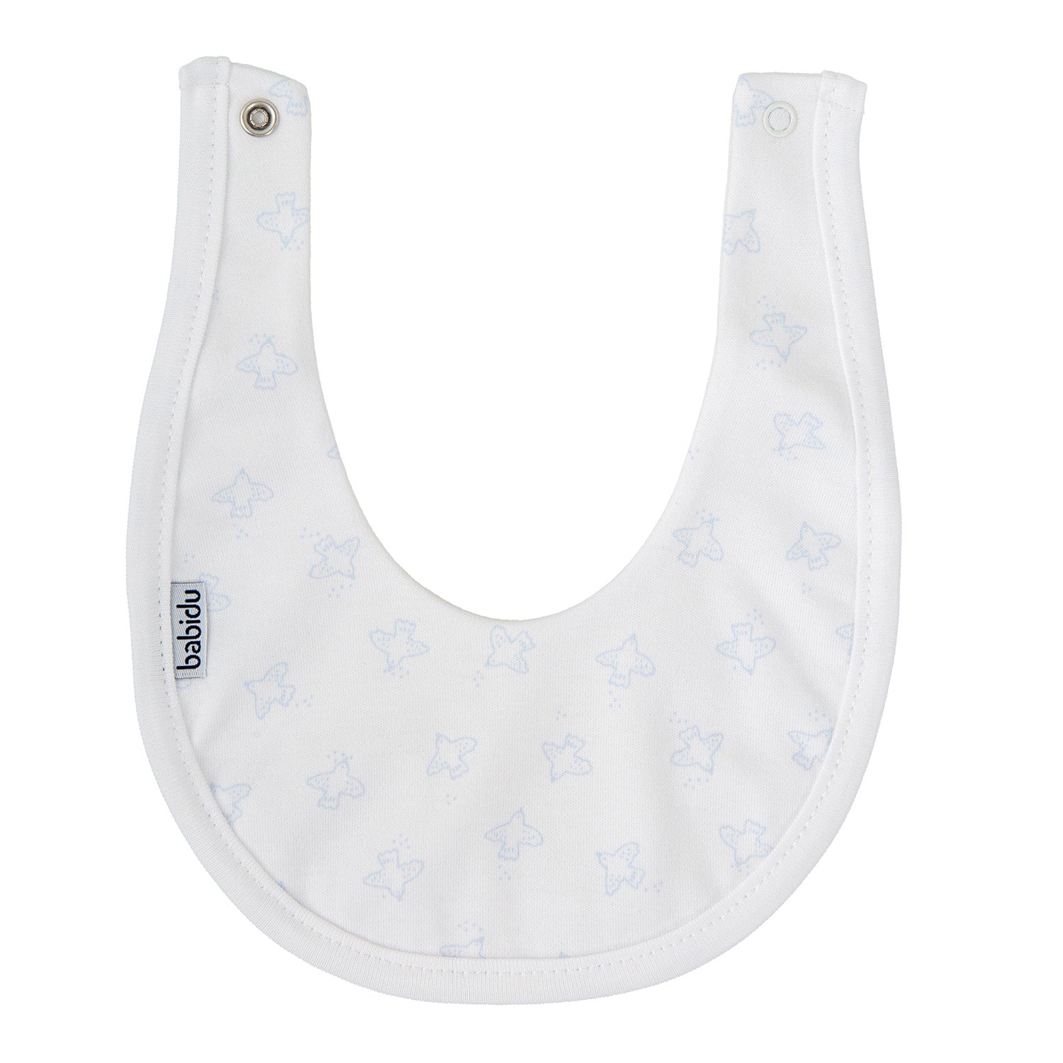 Blue Bird Print Bib
