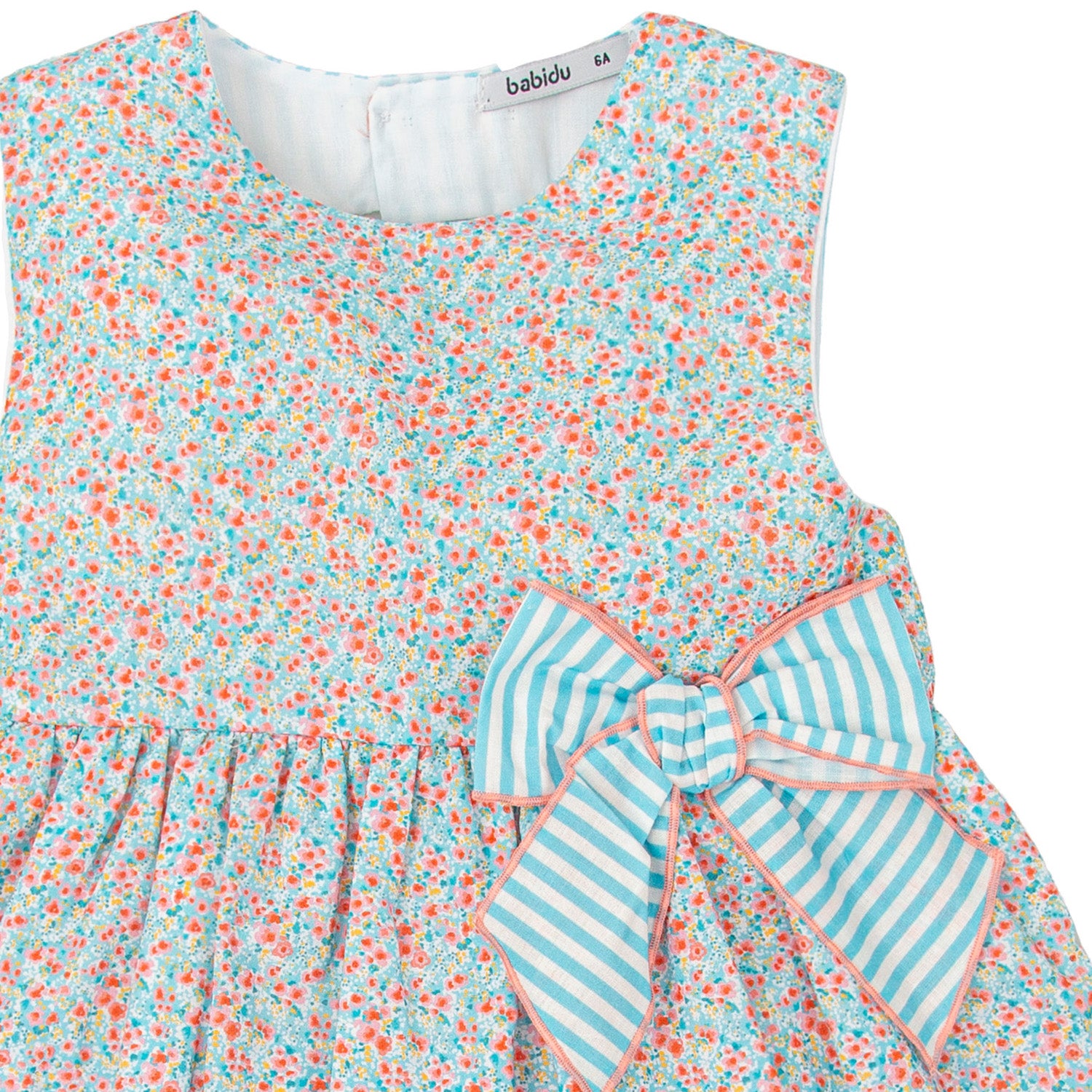 Floral & Stripe Dress