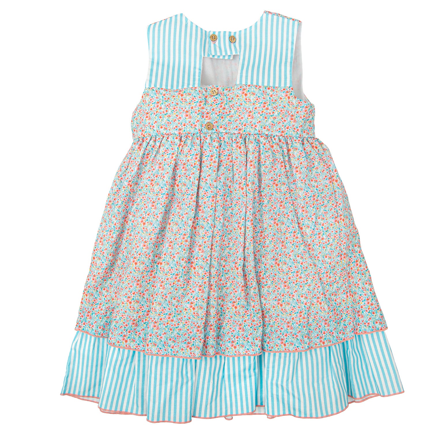 Floral & Stripe Dress