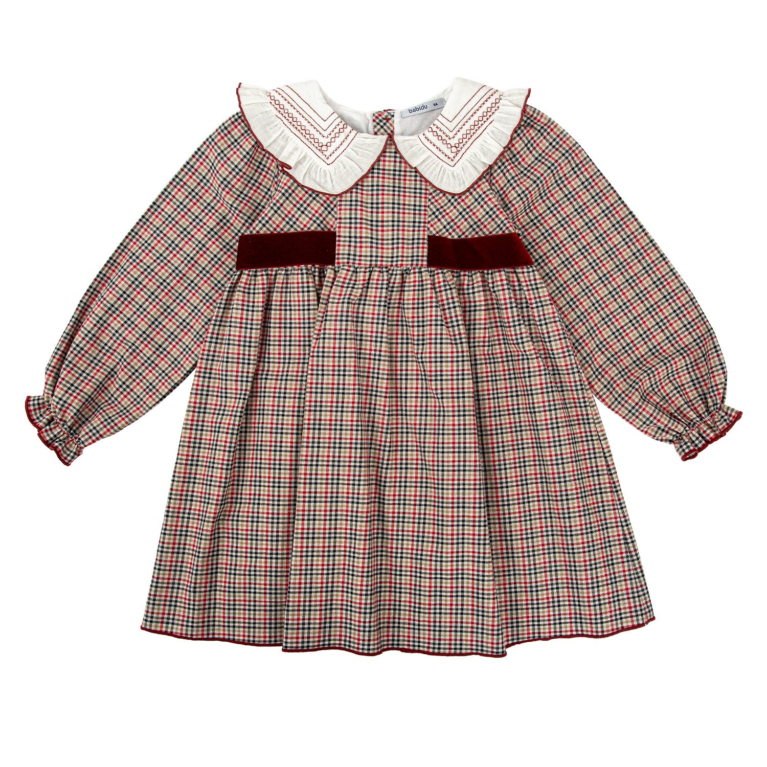 Red Check Dress