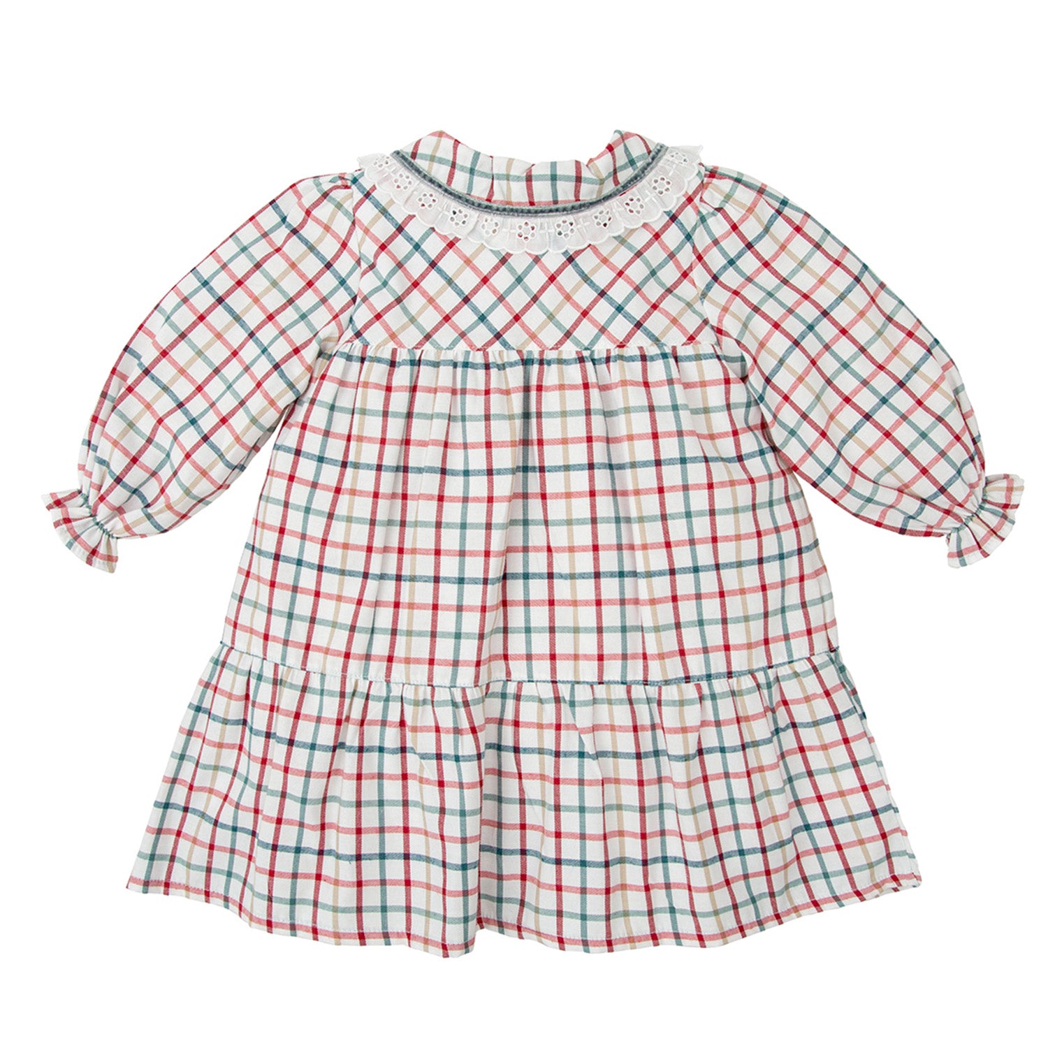 Green Check Dress