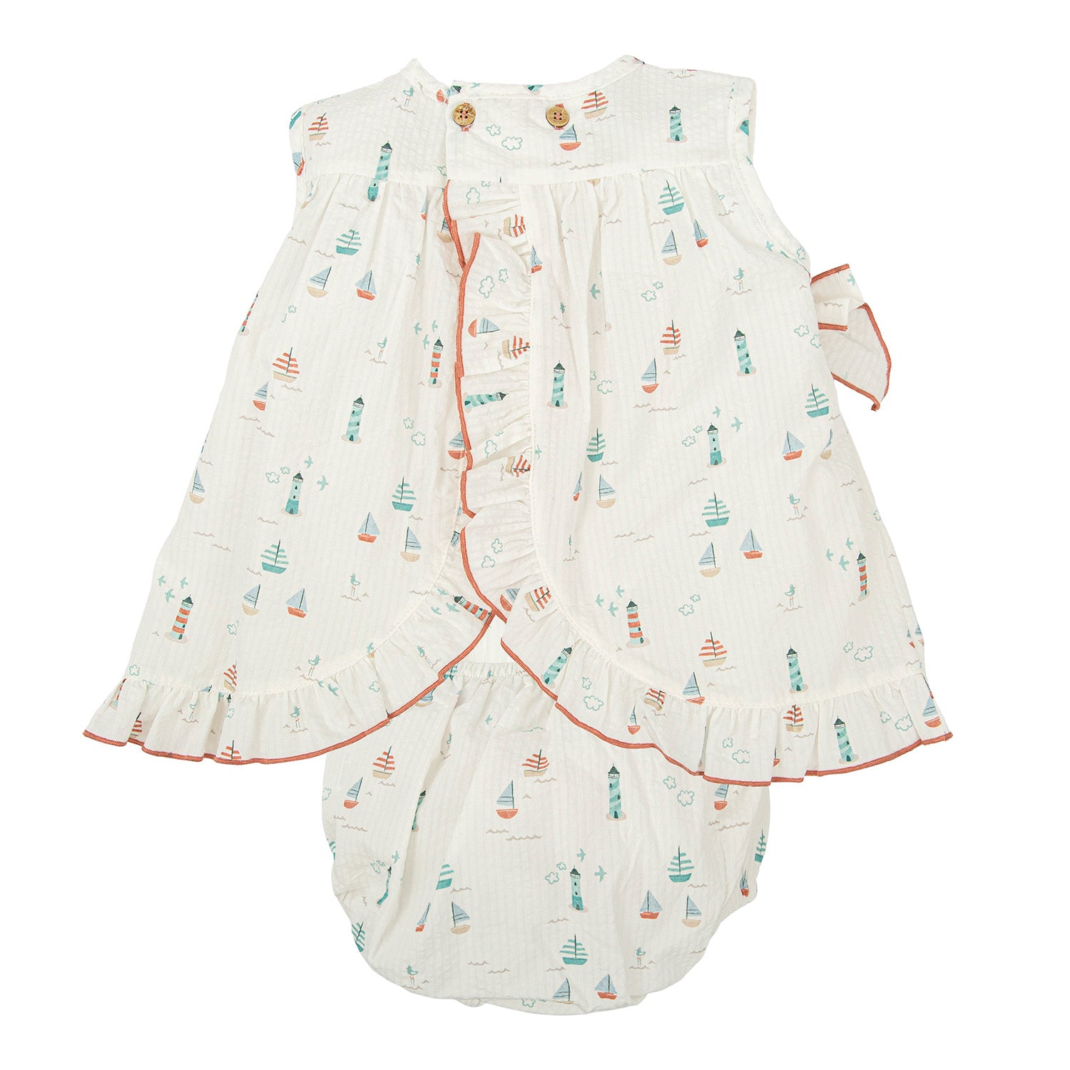 Nautical Dress & Bloomers