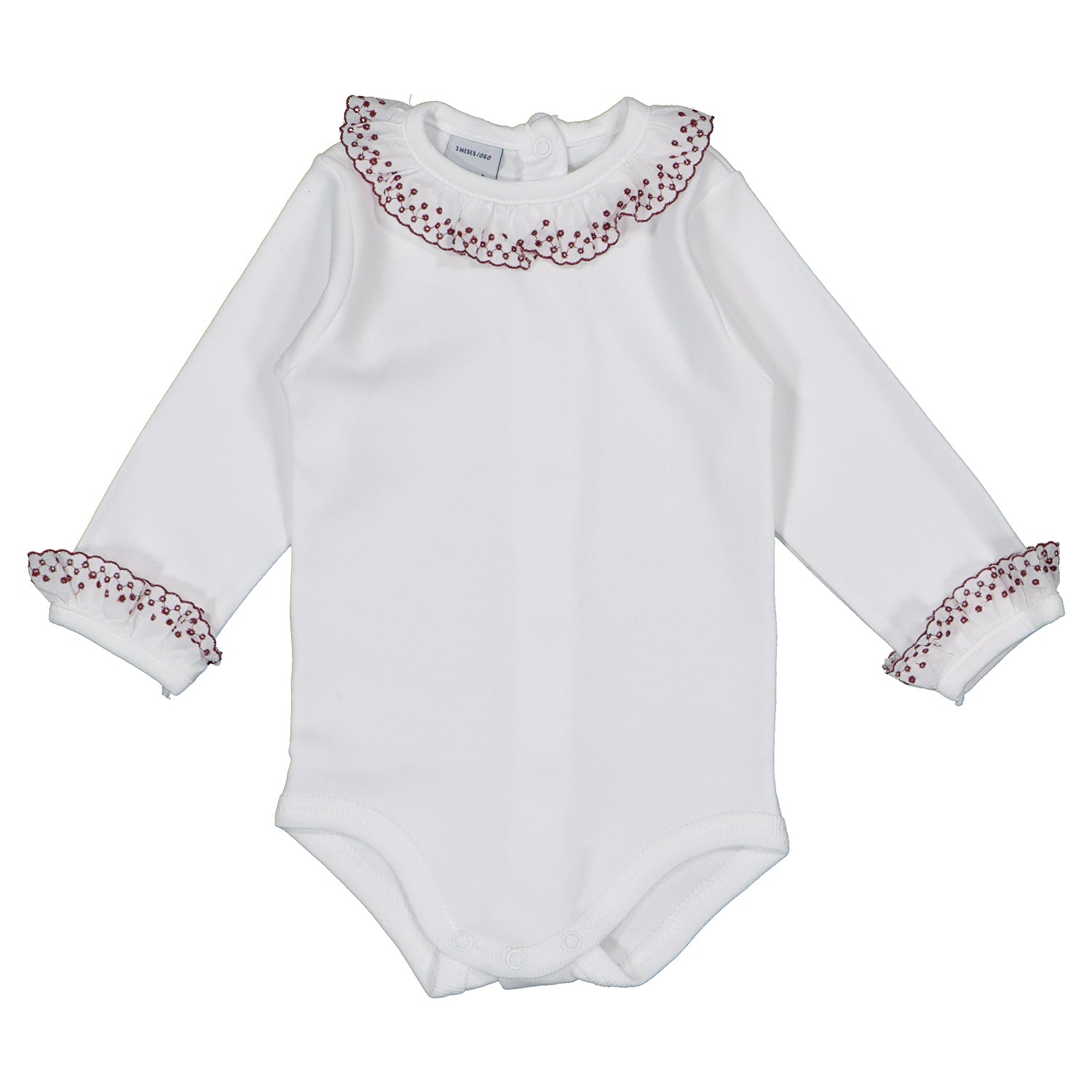 Girls Burgandy 3 Piece Knit Set