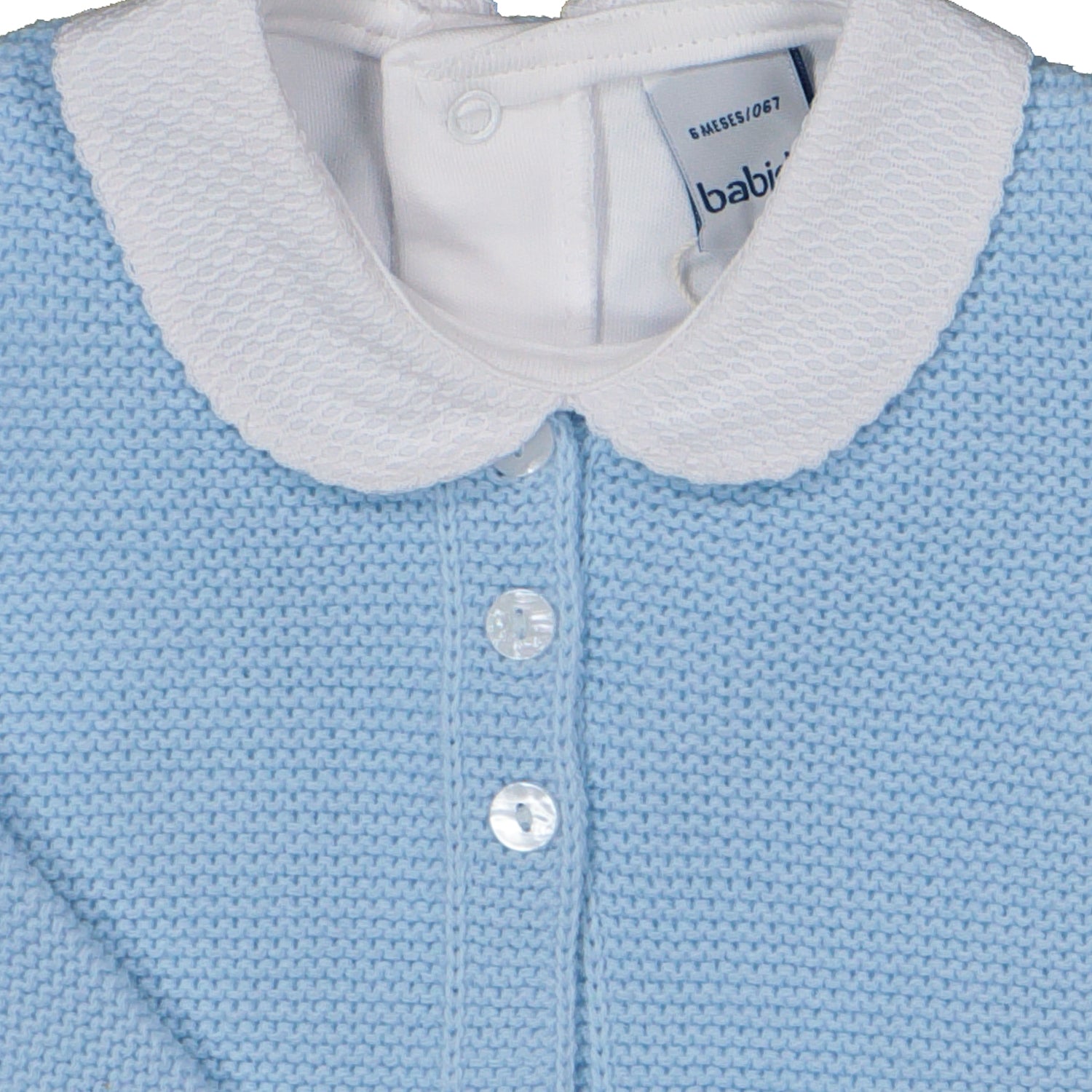 Boys Sky Blue 3 Piece Knit Set