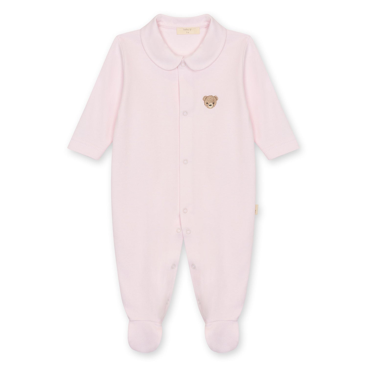 Pink Bear Babygrow