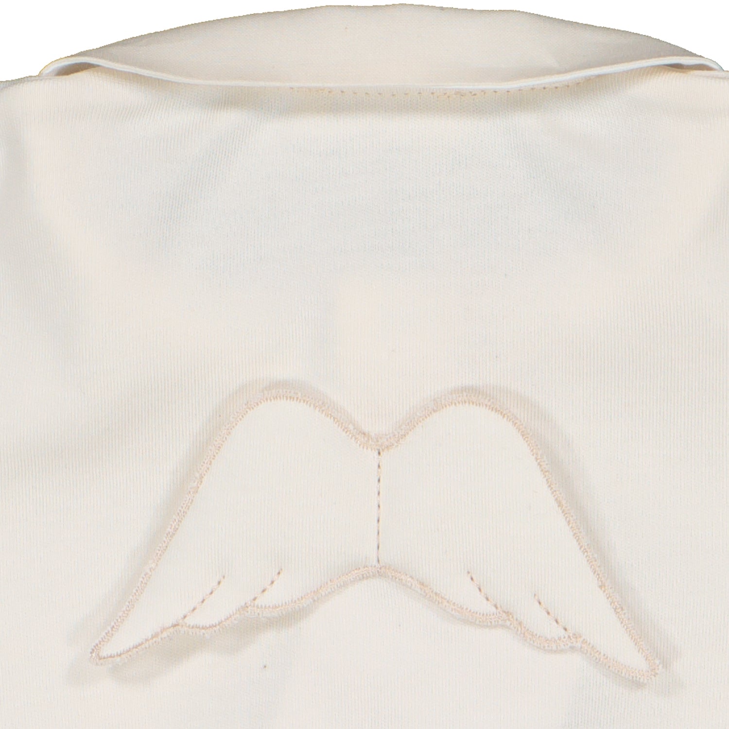 Beige Angel Wings Romper