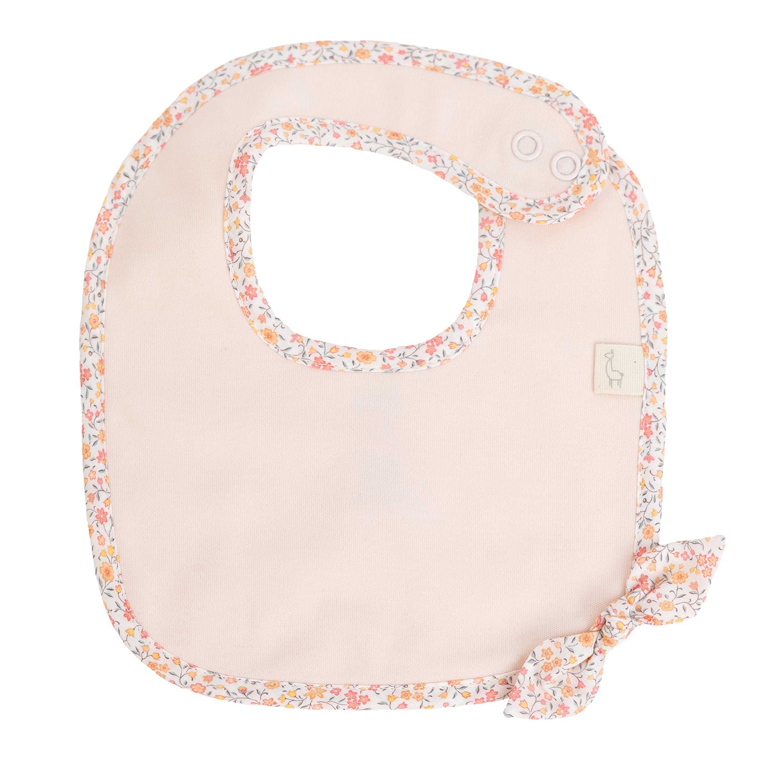 Pink Meadow Trim Bib
