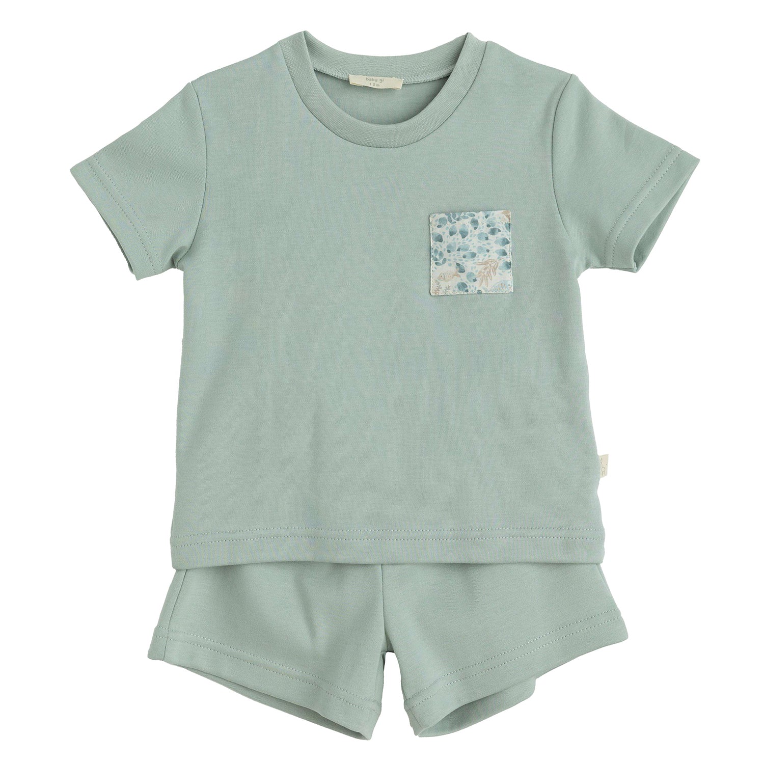 Teal Short Set