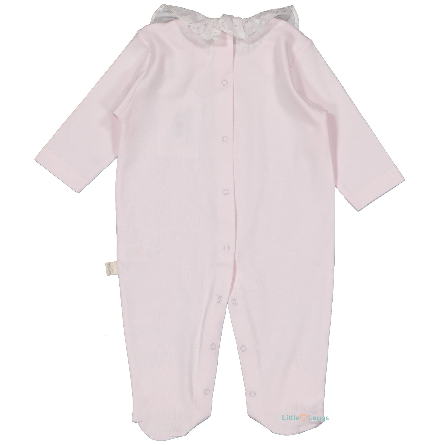 Pink Teddy Cotton Babygrow