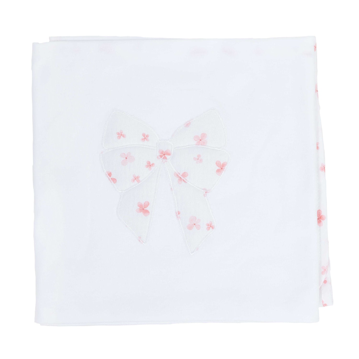 Petals Trim Burp Blanket