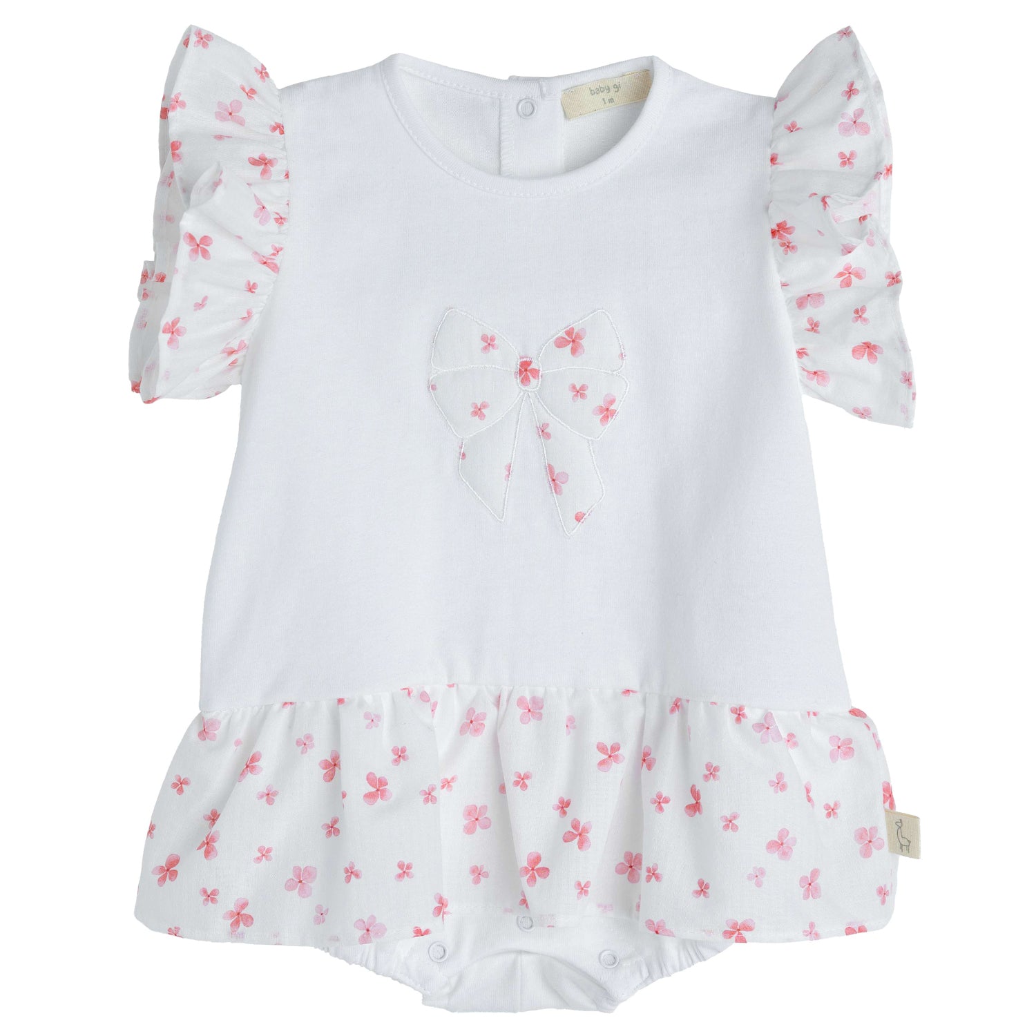 Petals Trim Romper