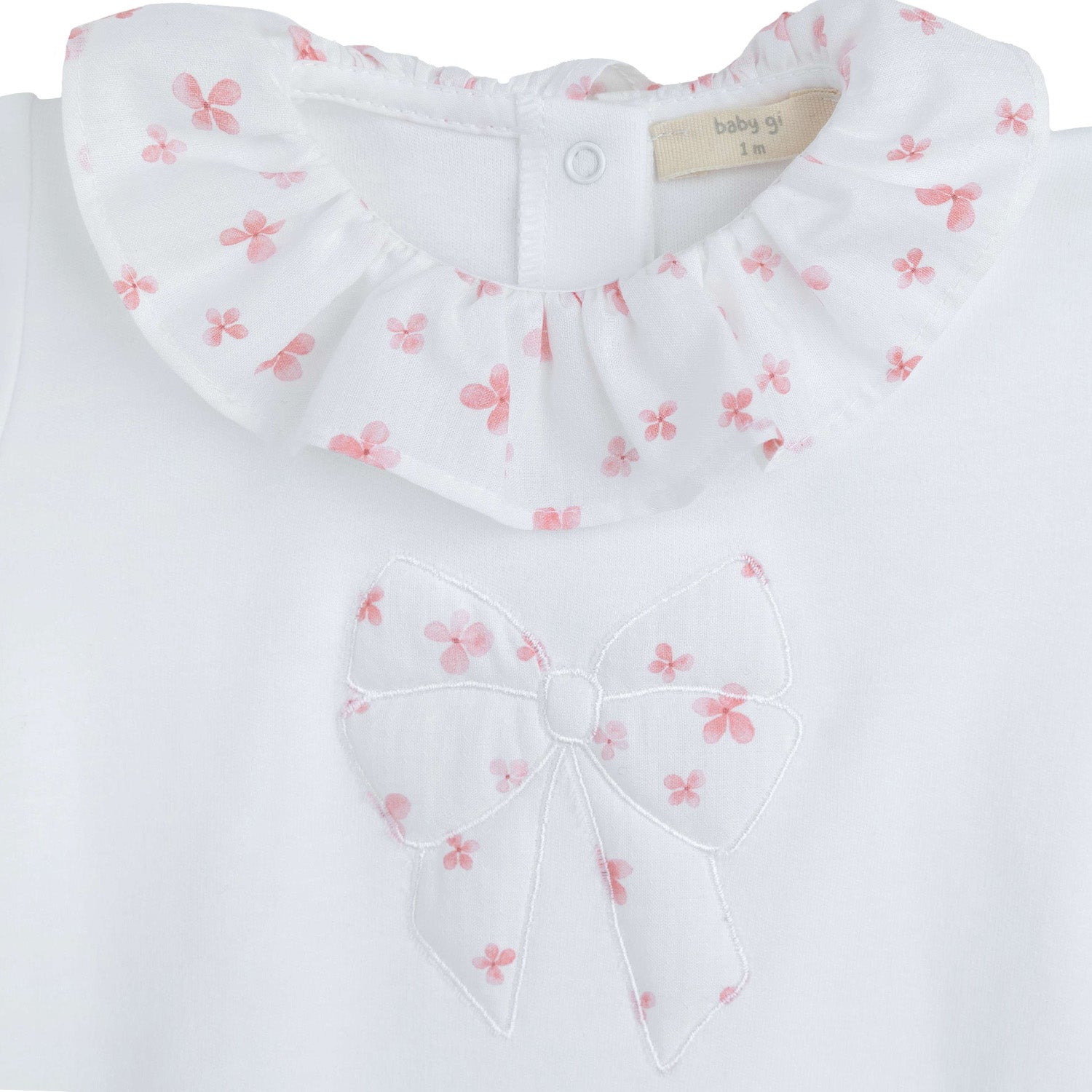 Petals Trim Babygrow