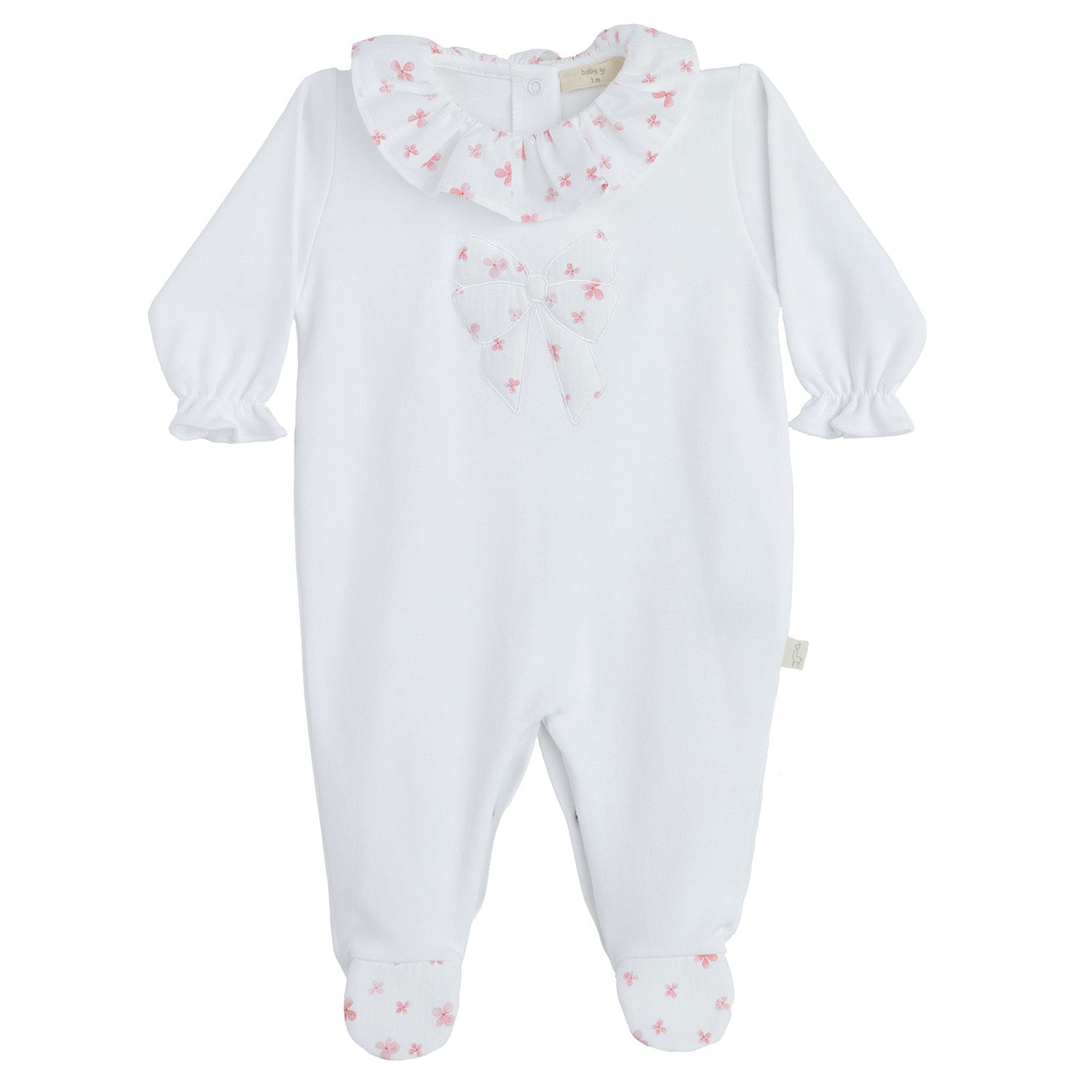 Petals Trim Babygrow