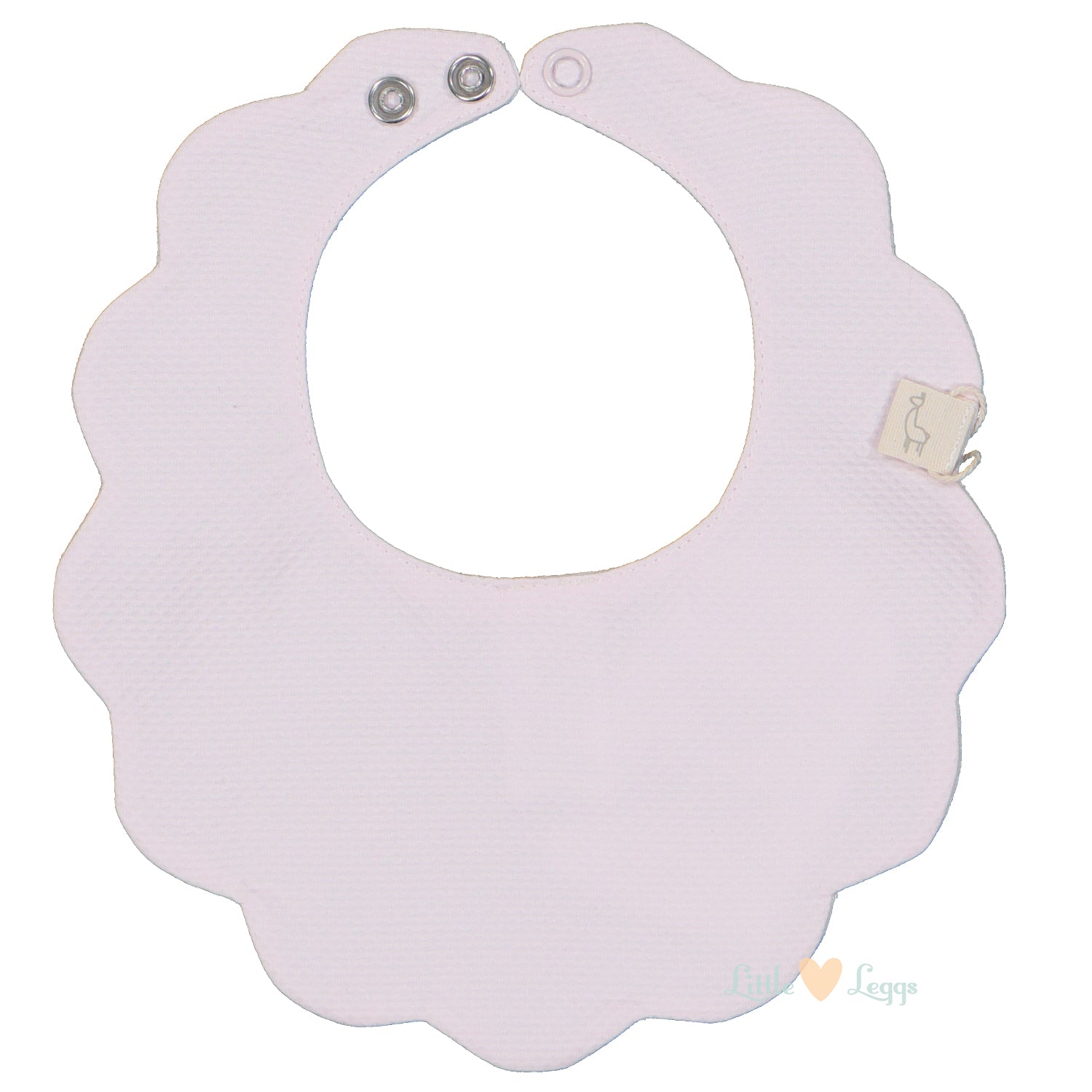 Pink Pique Bib