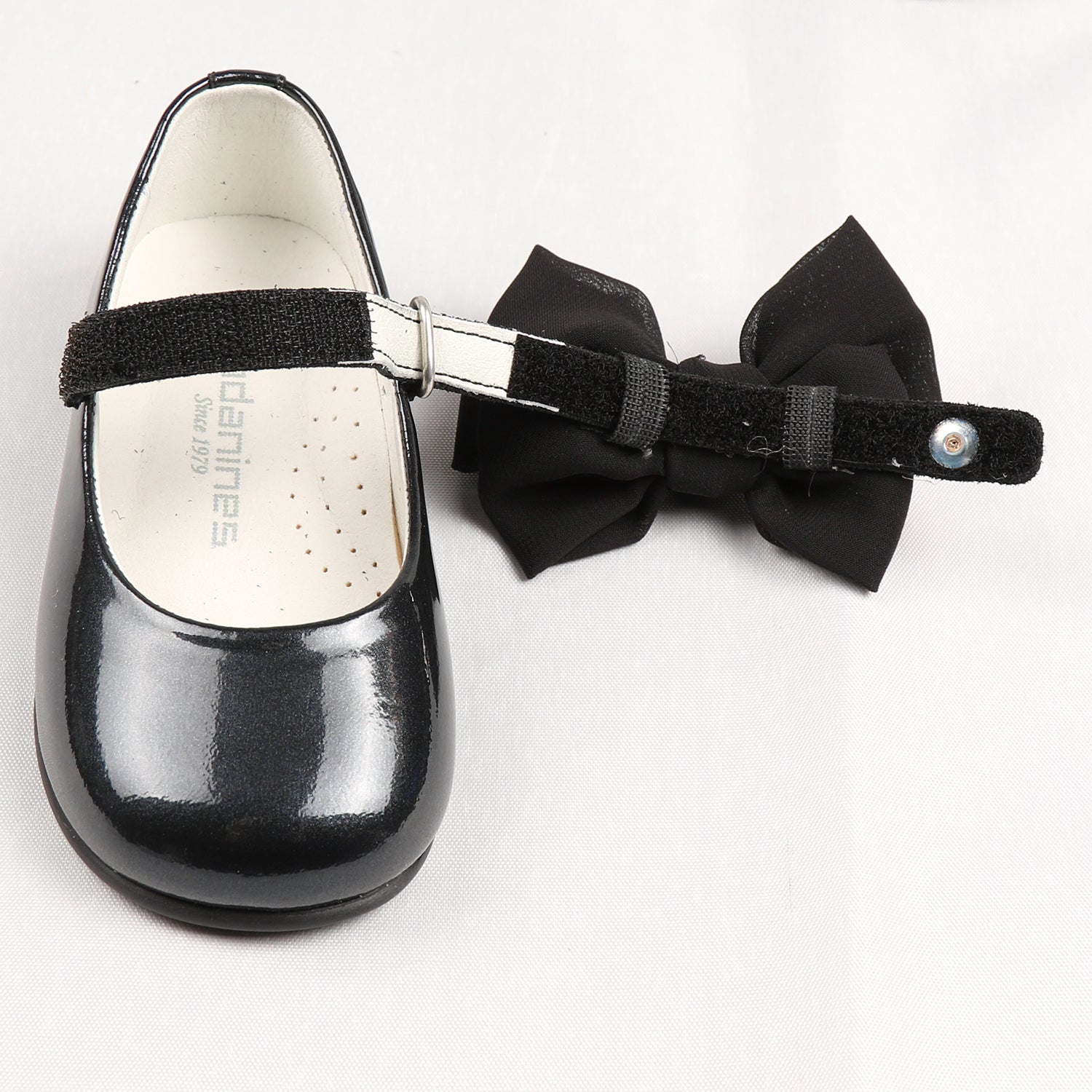 Black Bow Patent Mary Jane Shoe