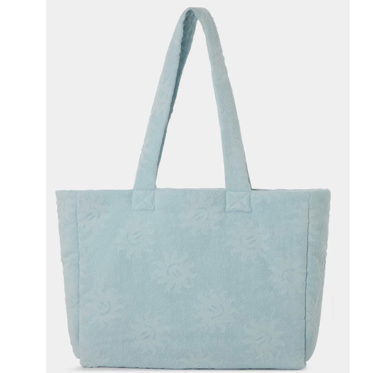 Sunny Towelling Beach Bag - Ice Blue