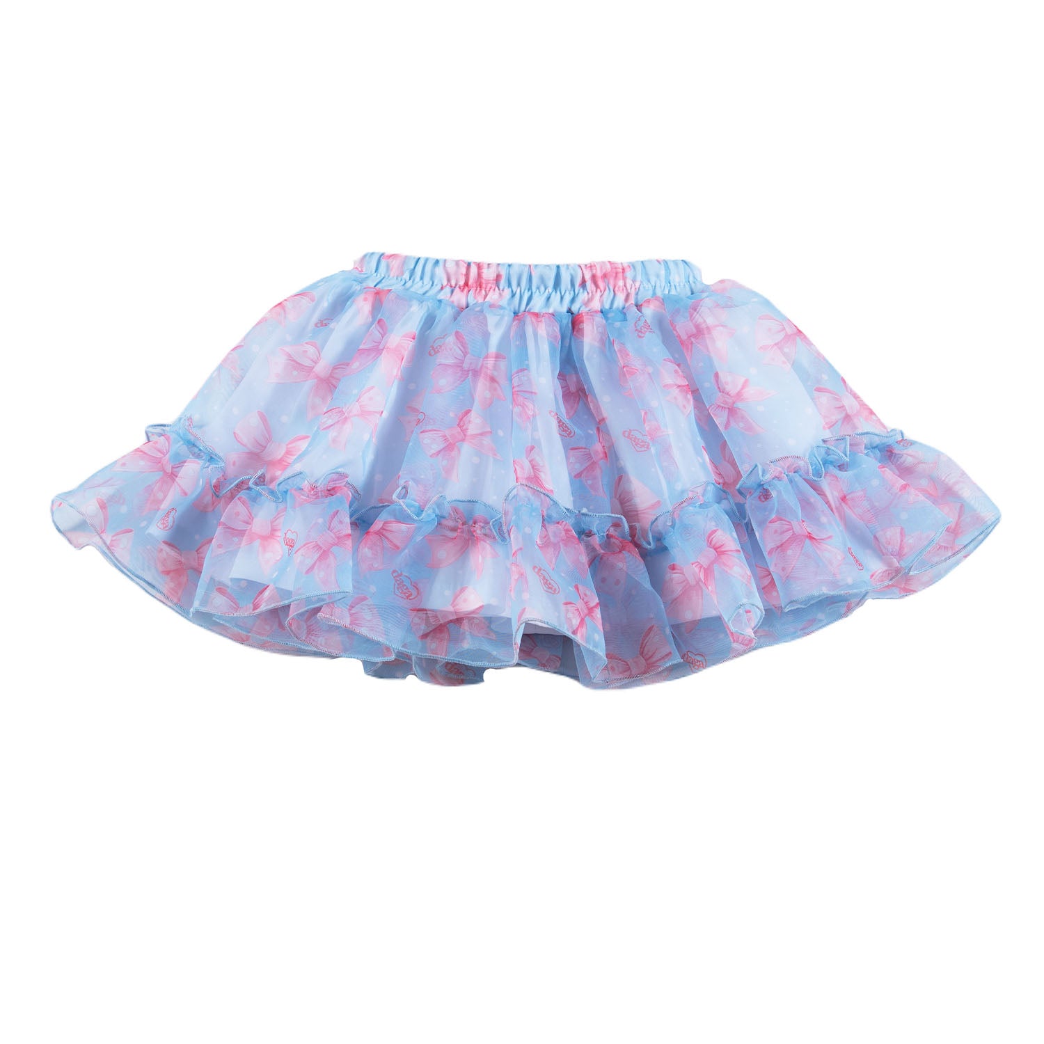 Bow Chiffon Skirt and Short Set