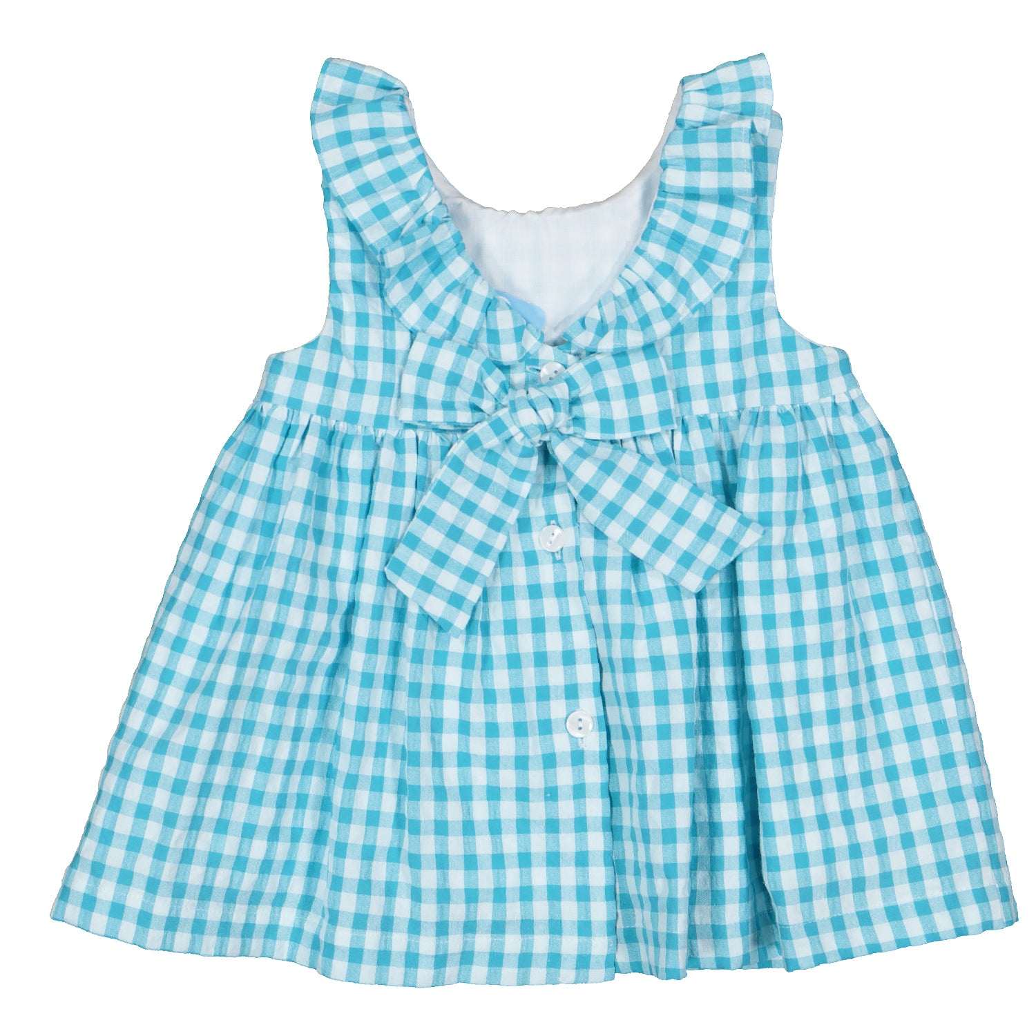 Blue Check Dress