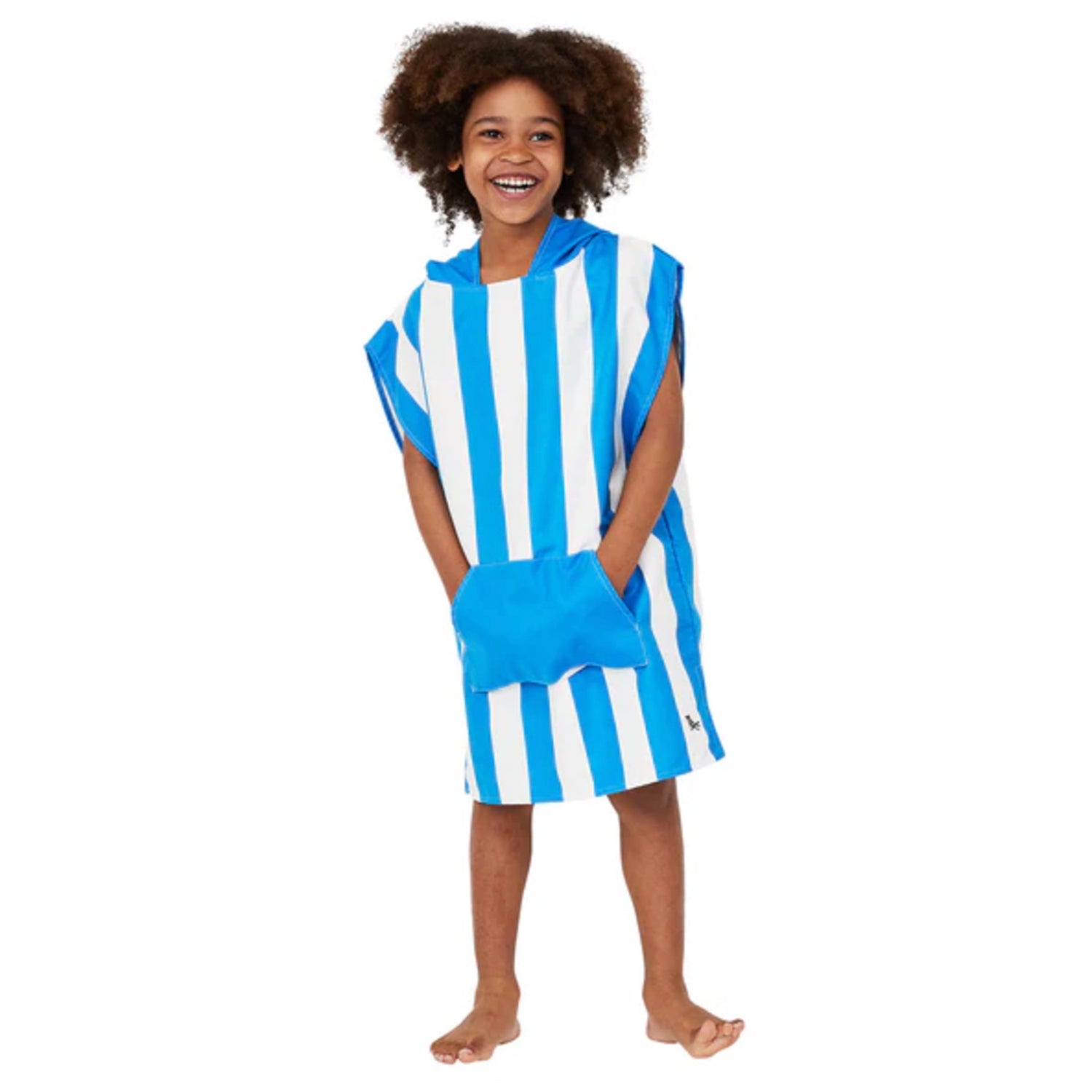 Poncho - Bondi Blue