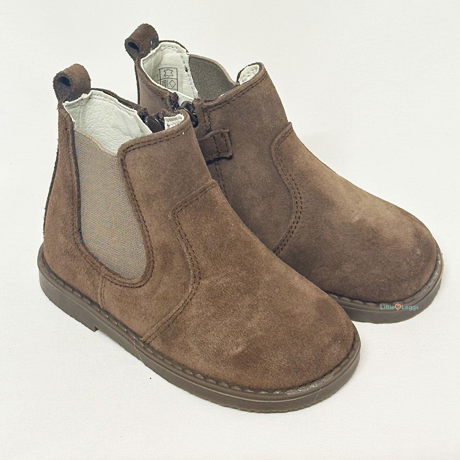 Brown Suede Chelsea Boots