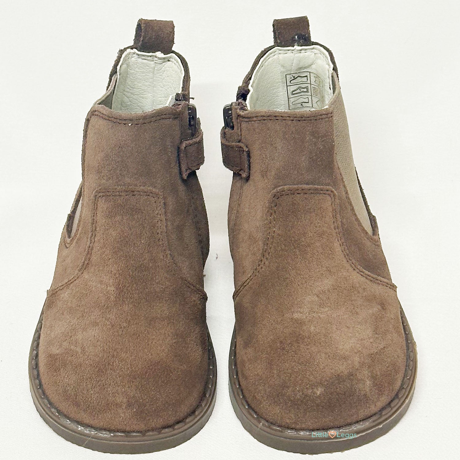 Brown Suede Chelsea Boots