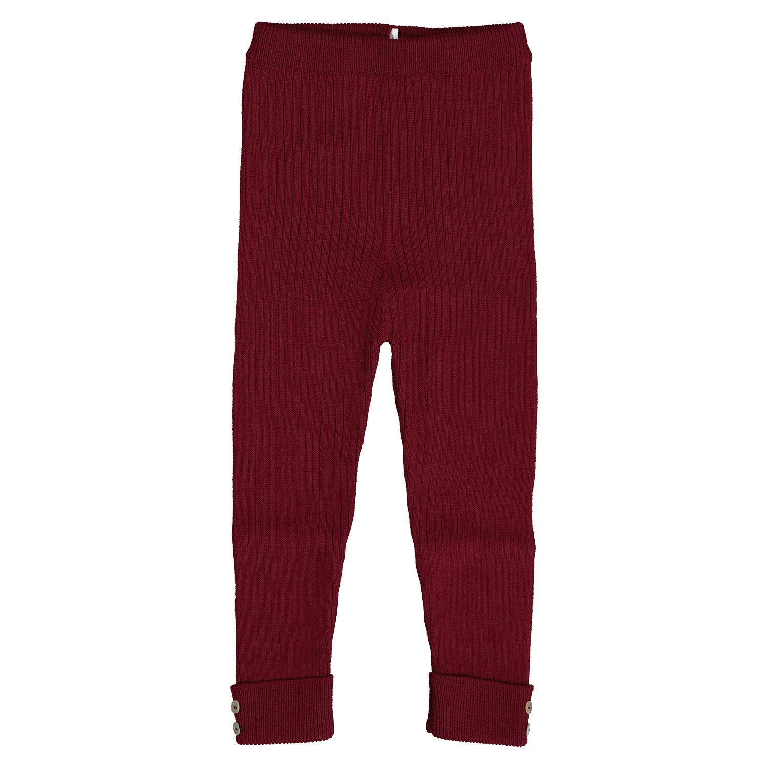 Burgandy Stripe Polo Knit Outfit