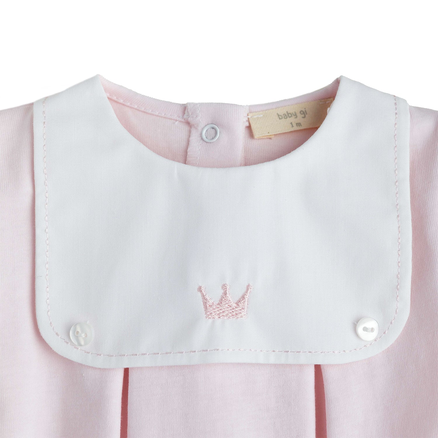Pink Royal Crown Romper
