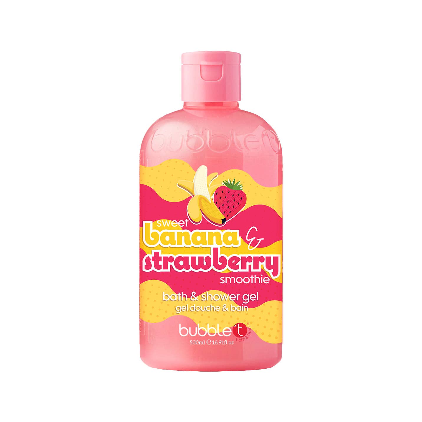 Banana & Strawberry Smoothie Body Wash (500ml)
