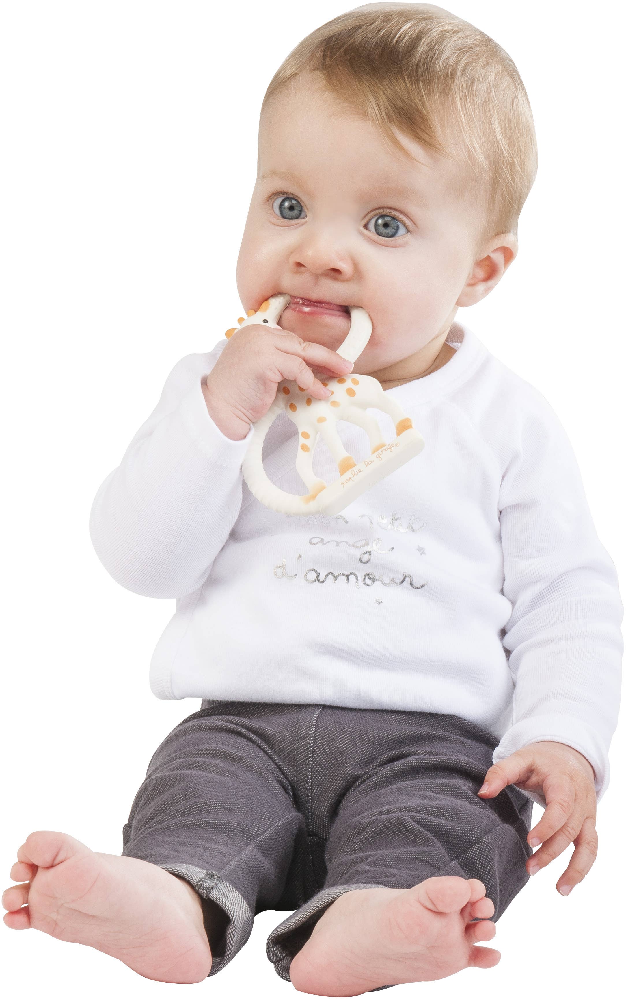 Sophie La Girafe Teething Ring - Natural Rubber