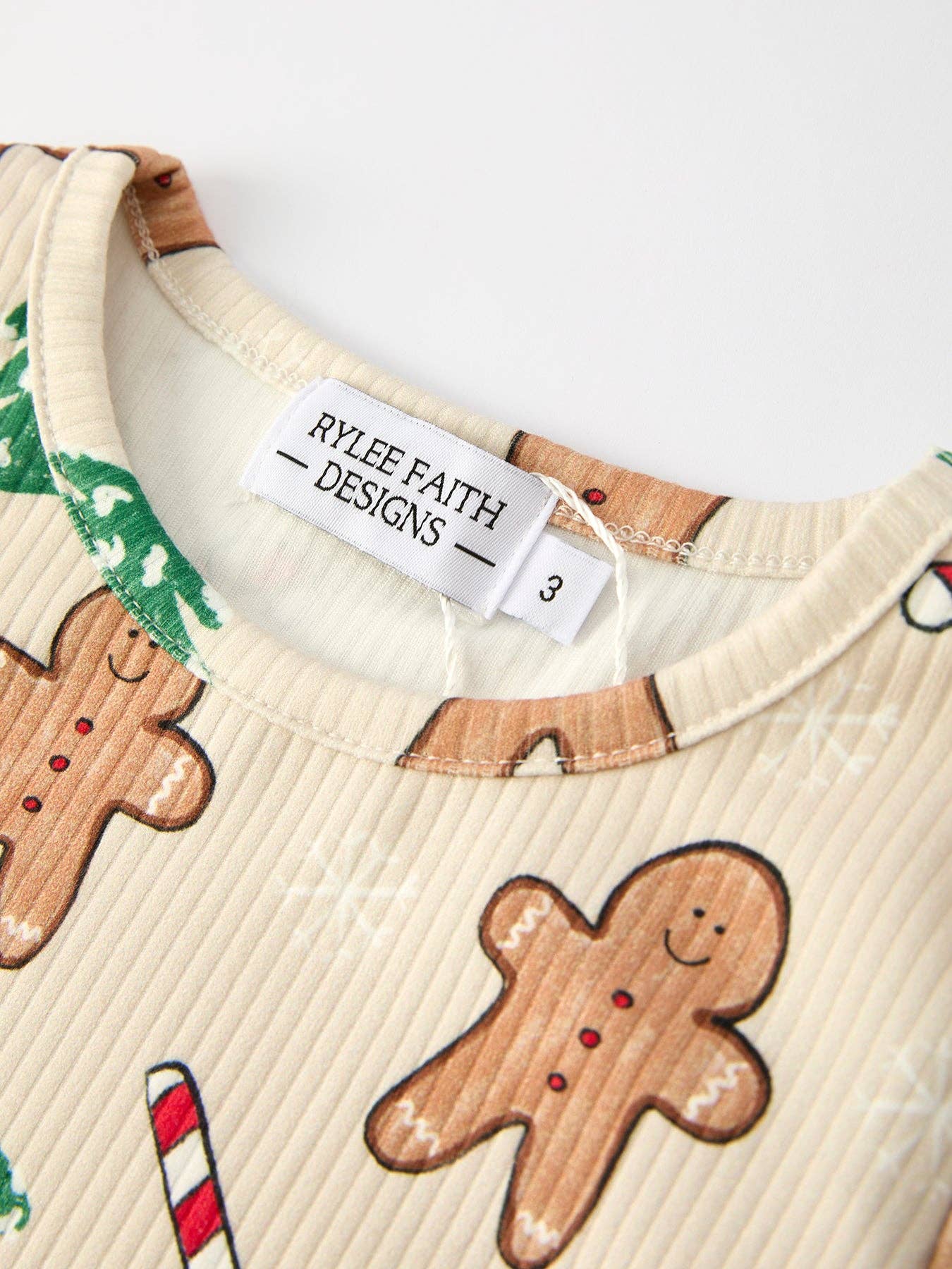Gingerbread Christmas Unisex Pyjamas