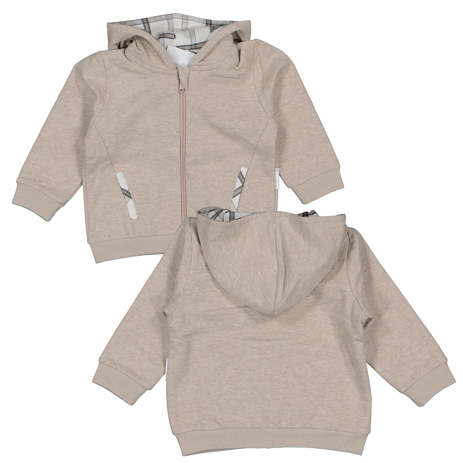 Beige Check 3 Piece Set