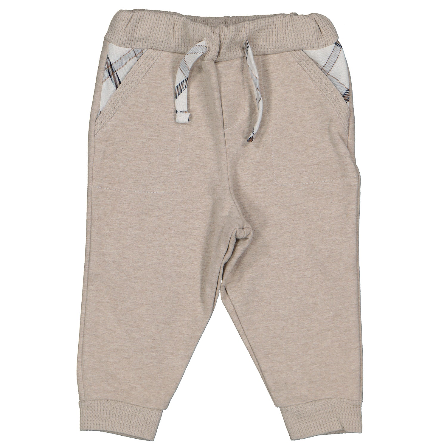 Beige Check 3 Piece Set