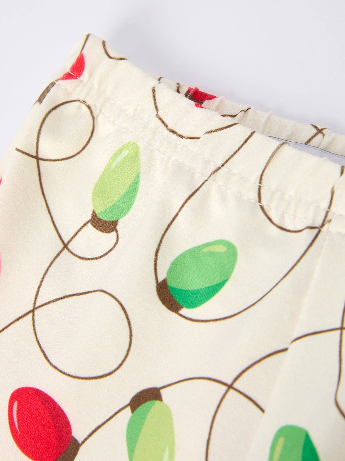 Christmas Lights Print Pyjamas
