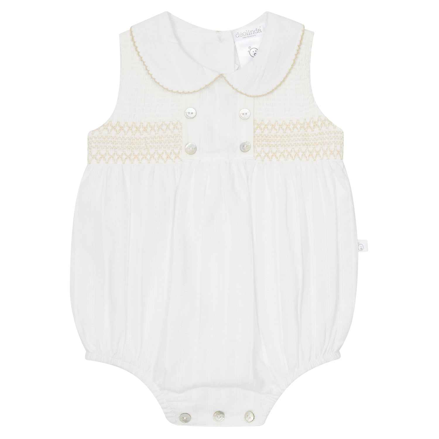 Chantilly Smocked Romper