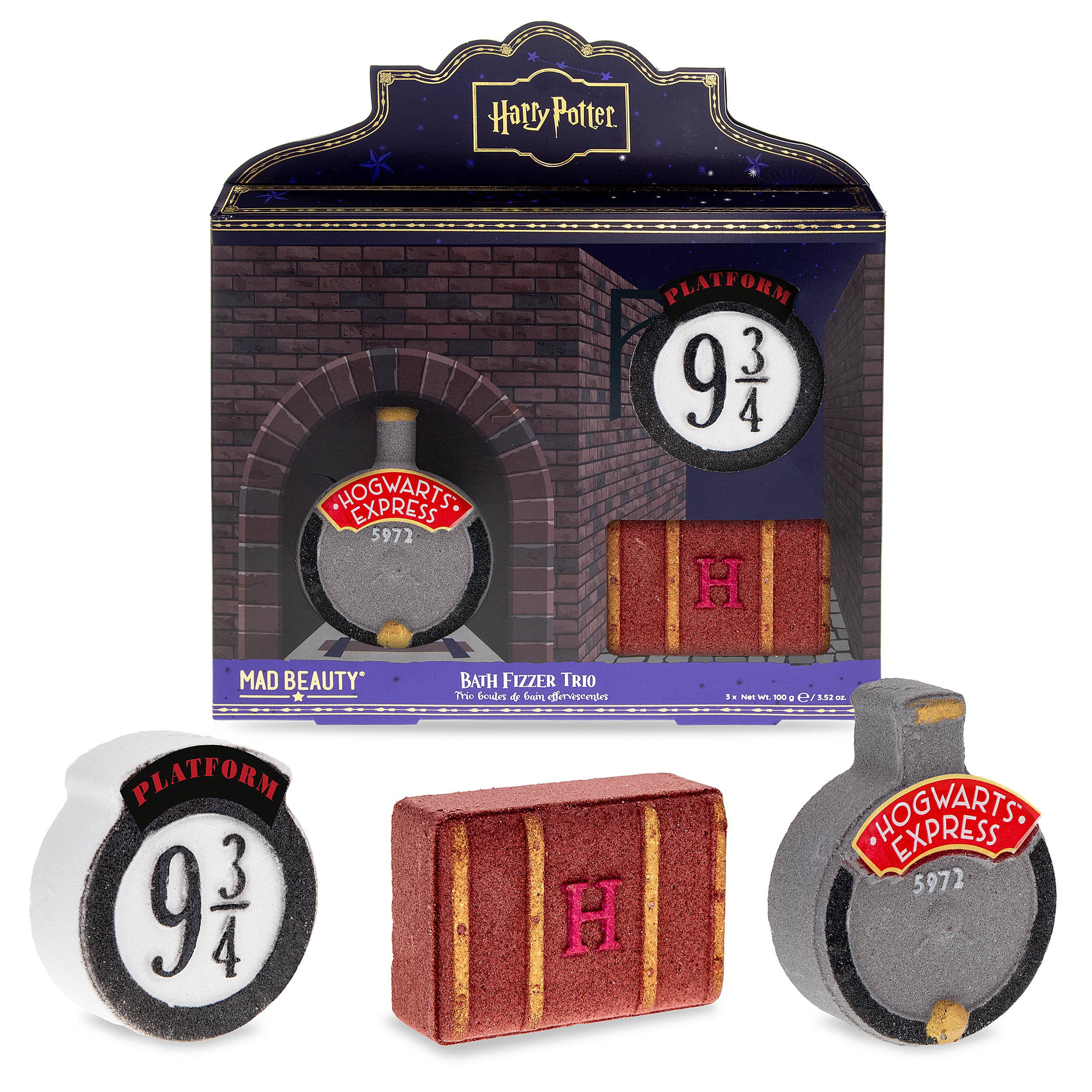 Mad Beauty Warner Bros Harry Potter Fizzer Trio