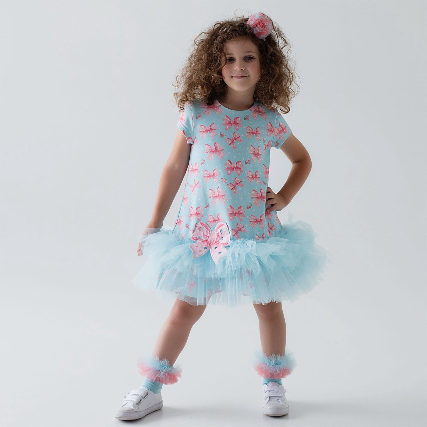 Bow Tulle Dress