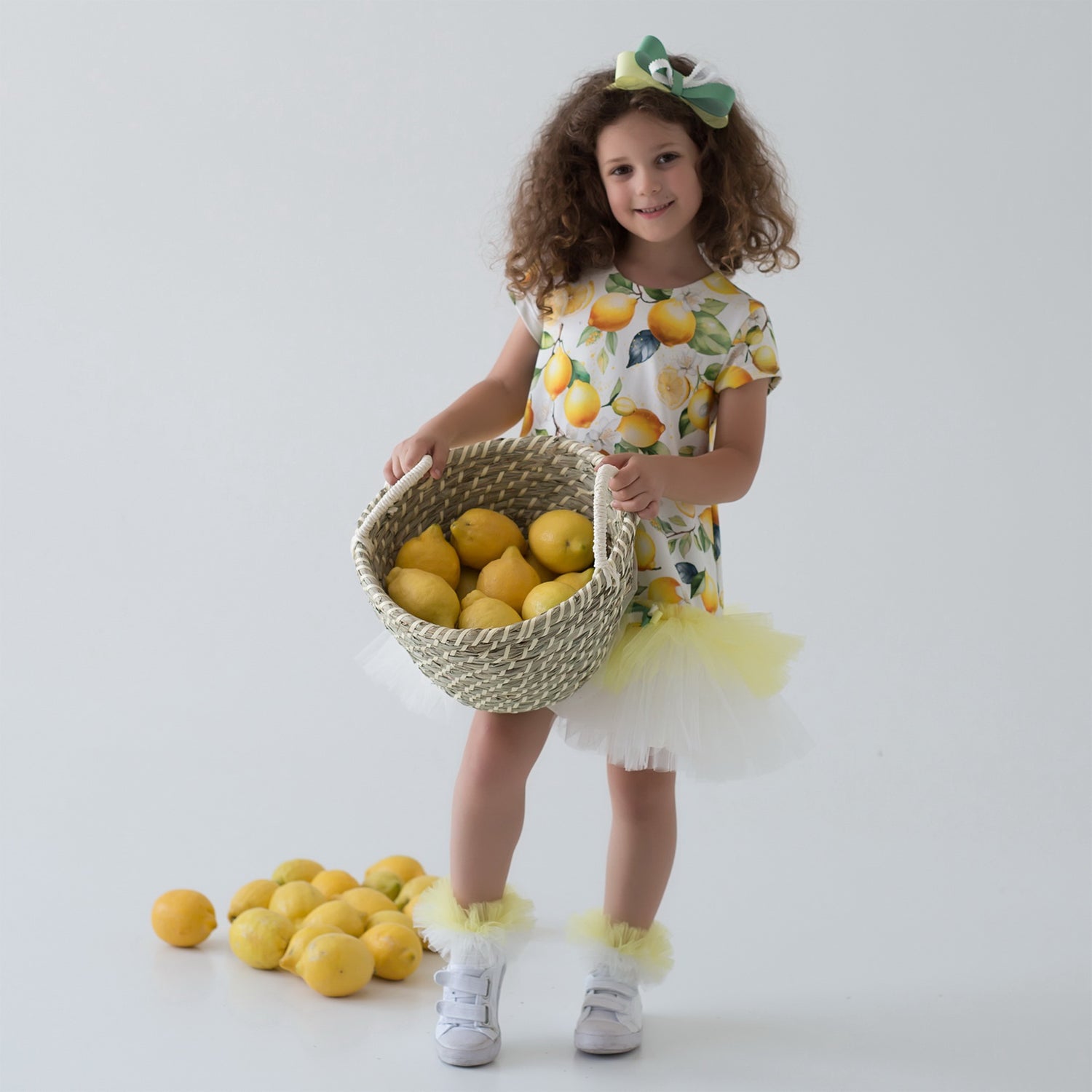 Lemons Tulle Dress