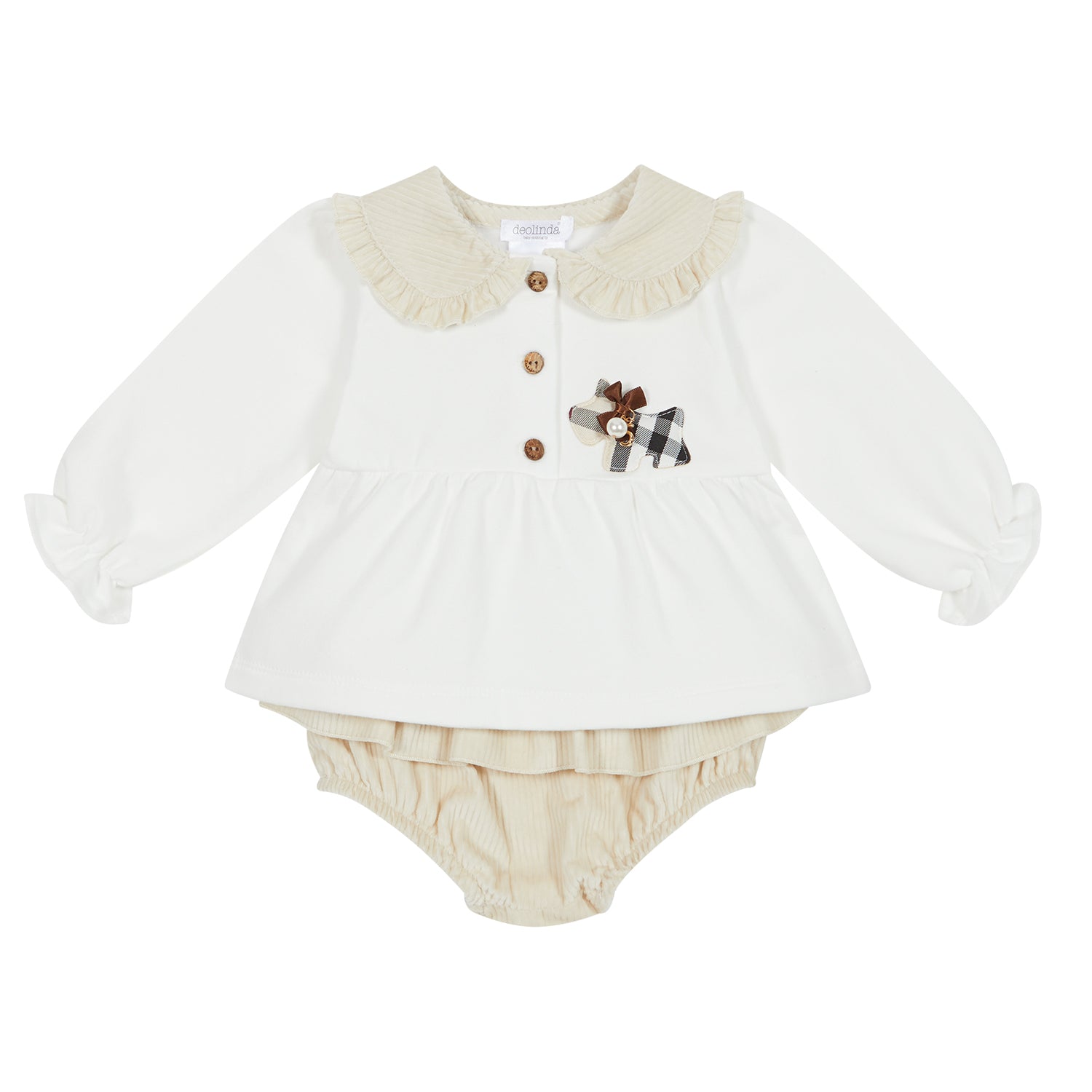 Ivory Top and Bloomer Set