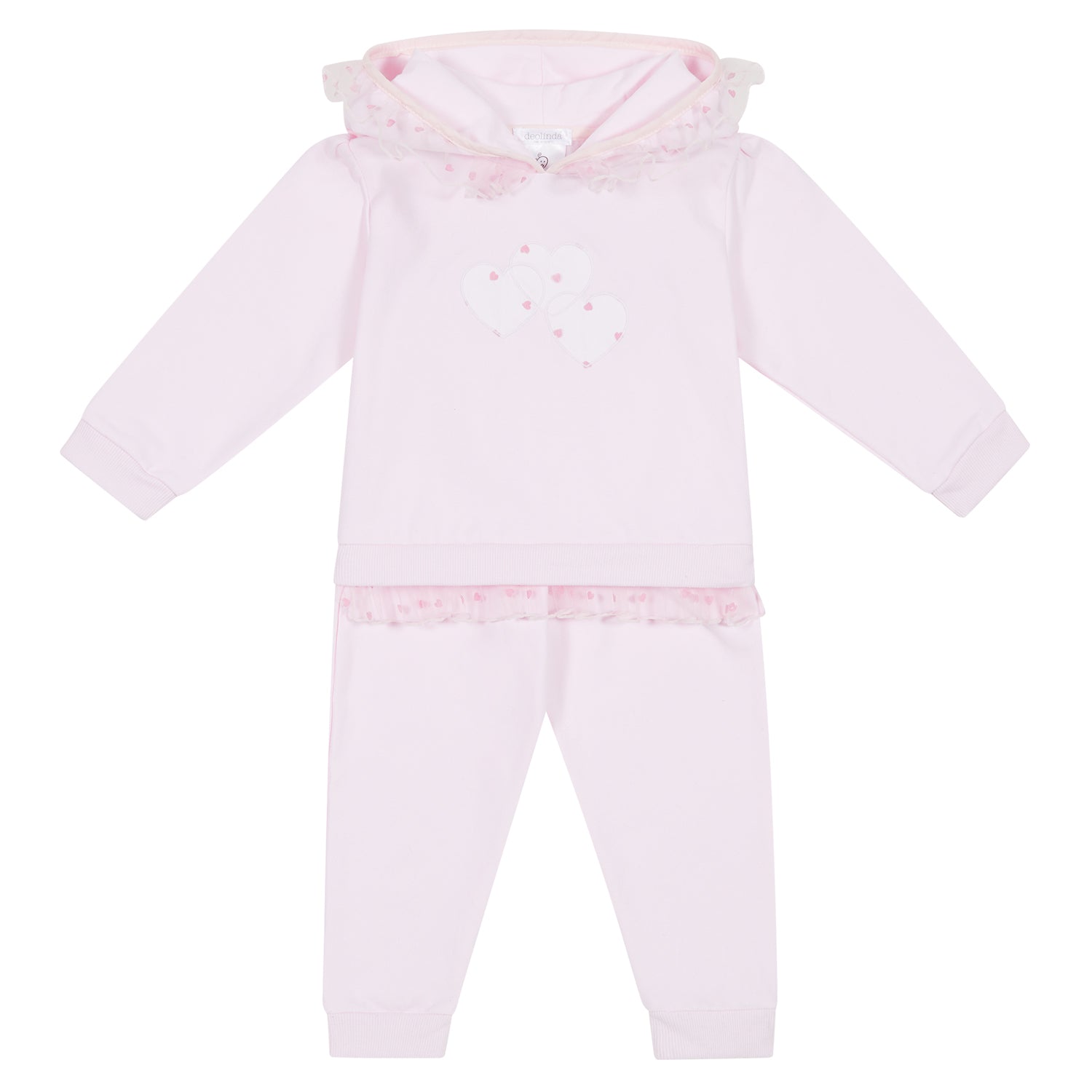 Pink Heart Tracksuit