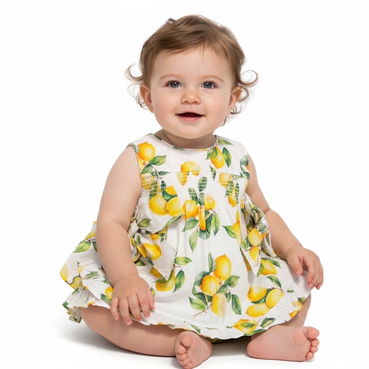 Lemons Dress & Bloomers